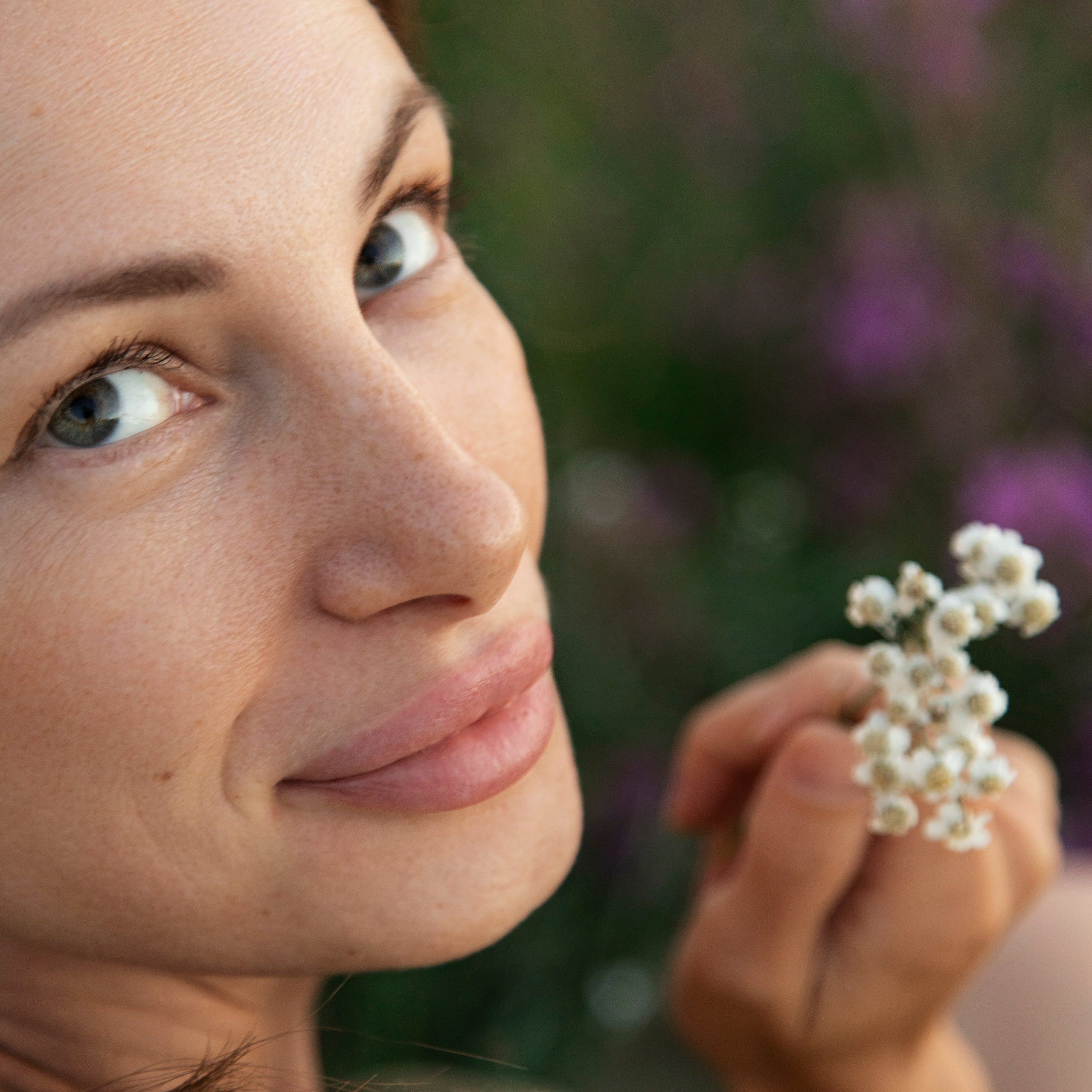 Александра на закате