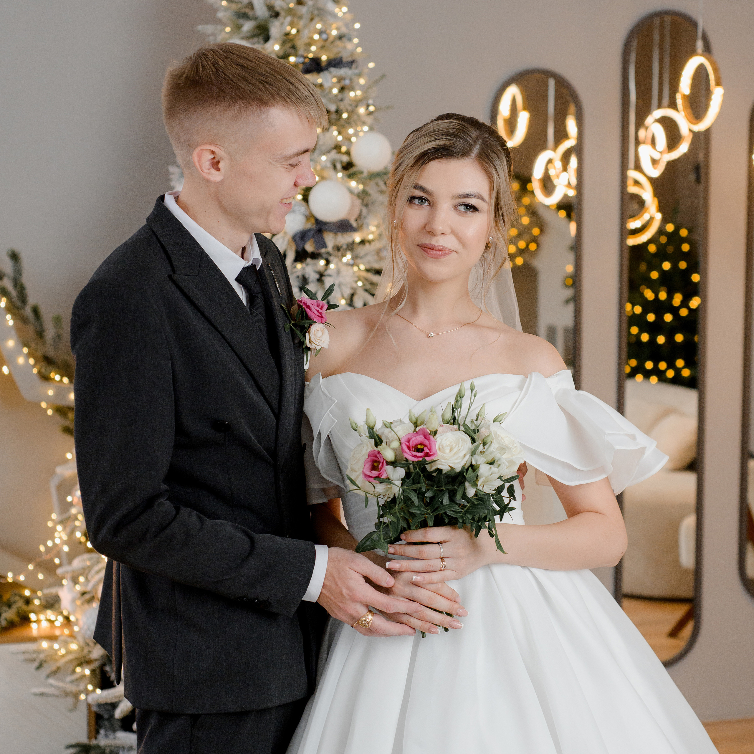 Ирина и Никита — Зимняя свадьба в Караганде