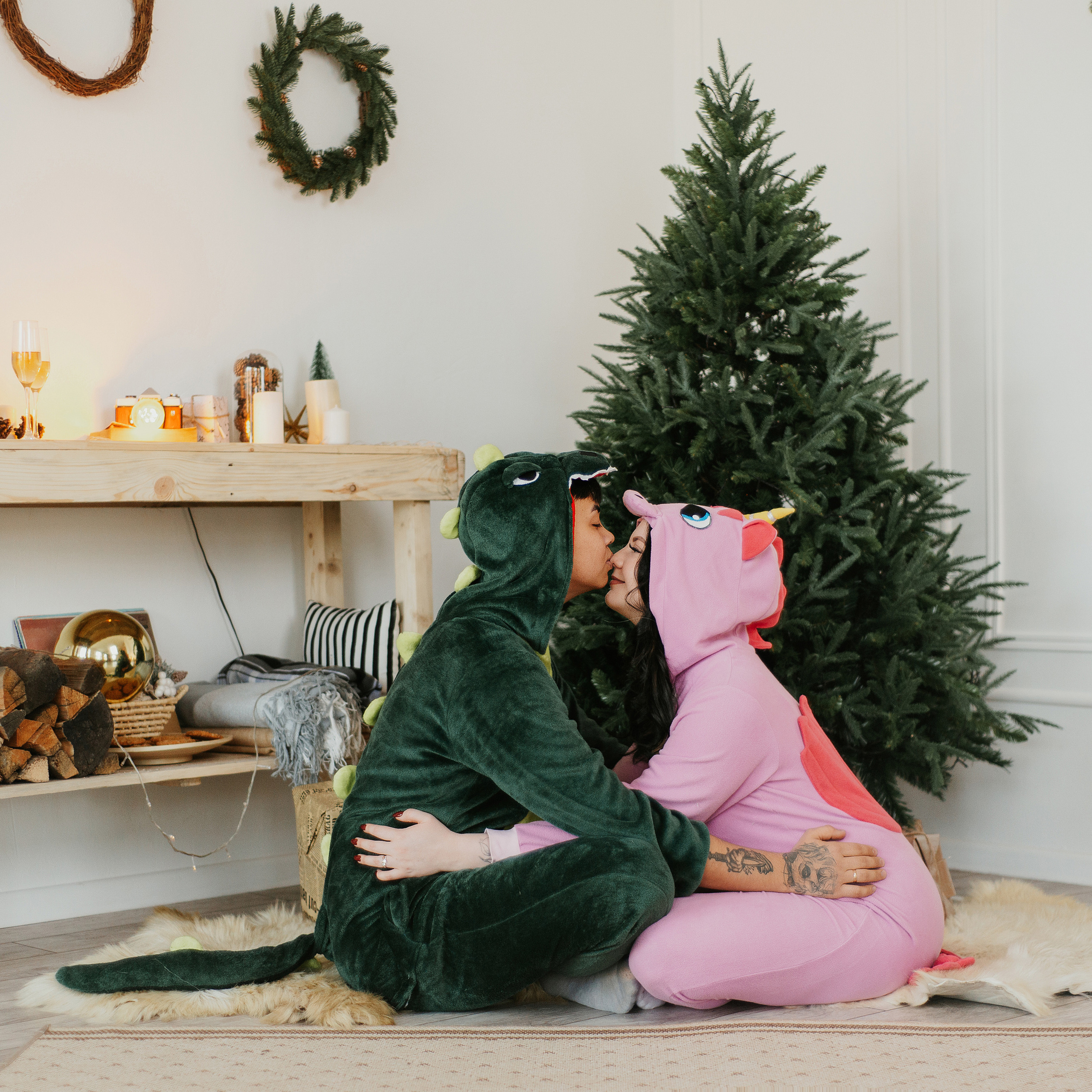 Лиля и Рома — Новый год