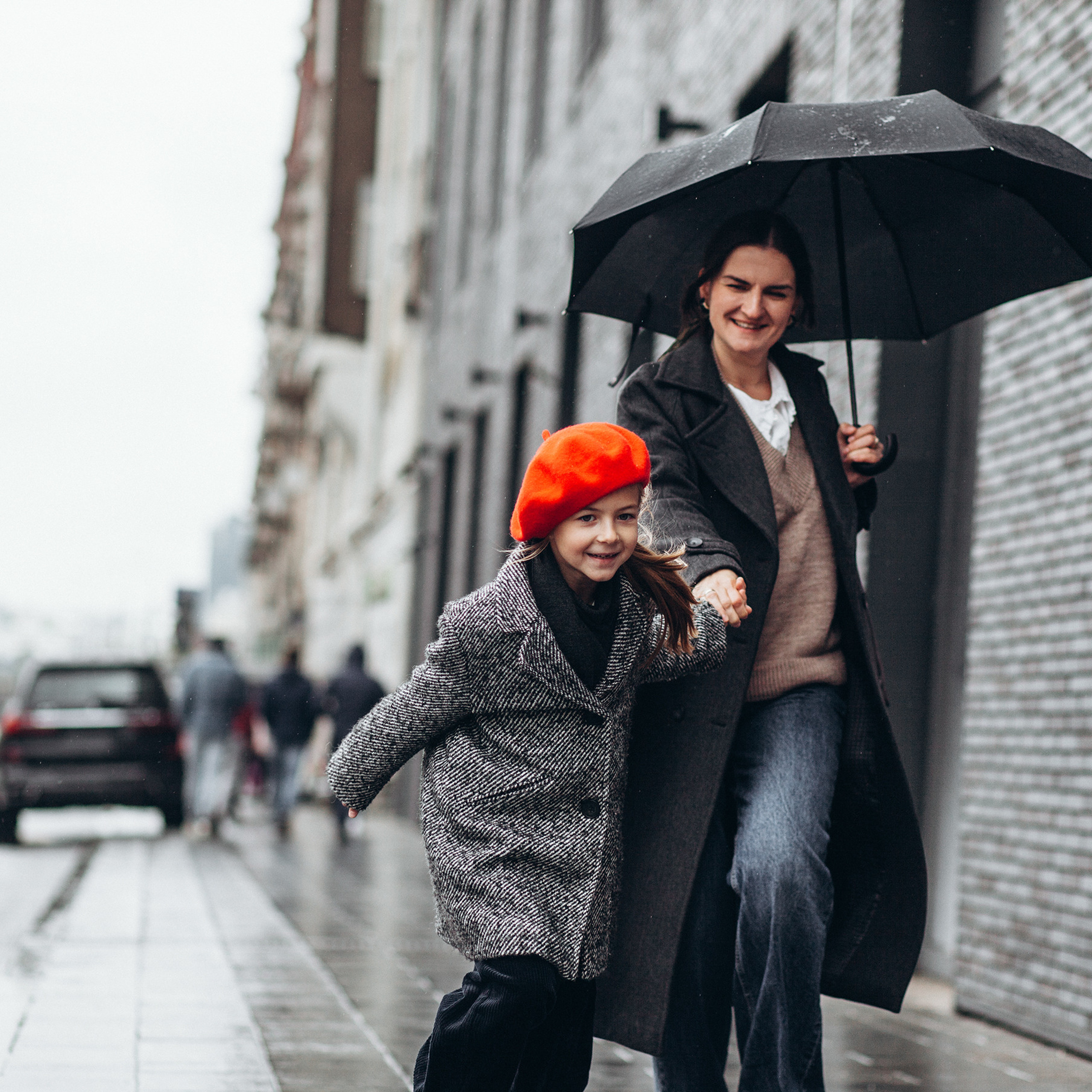 прогулка Аня