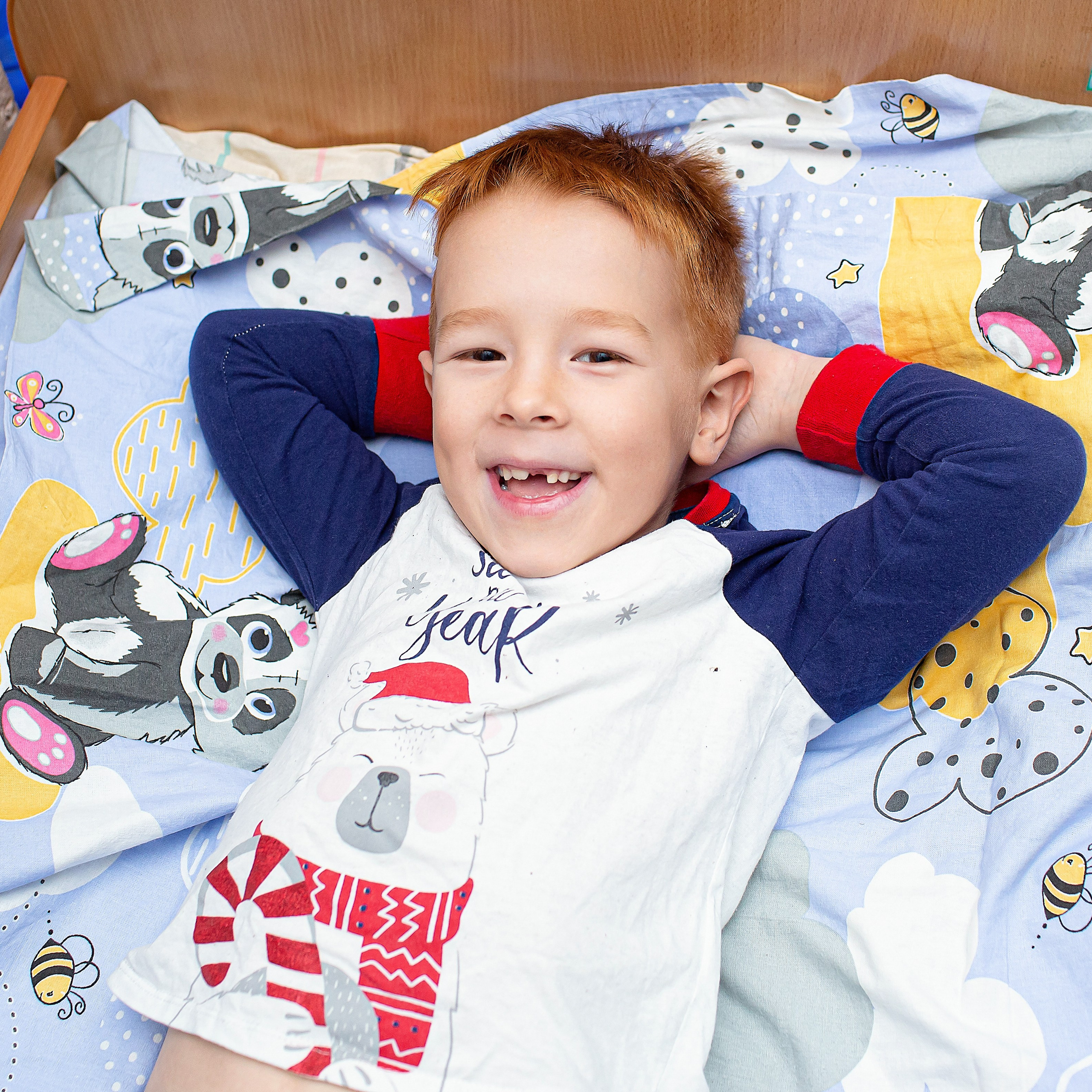 Спальня в детском саду