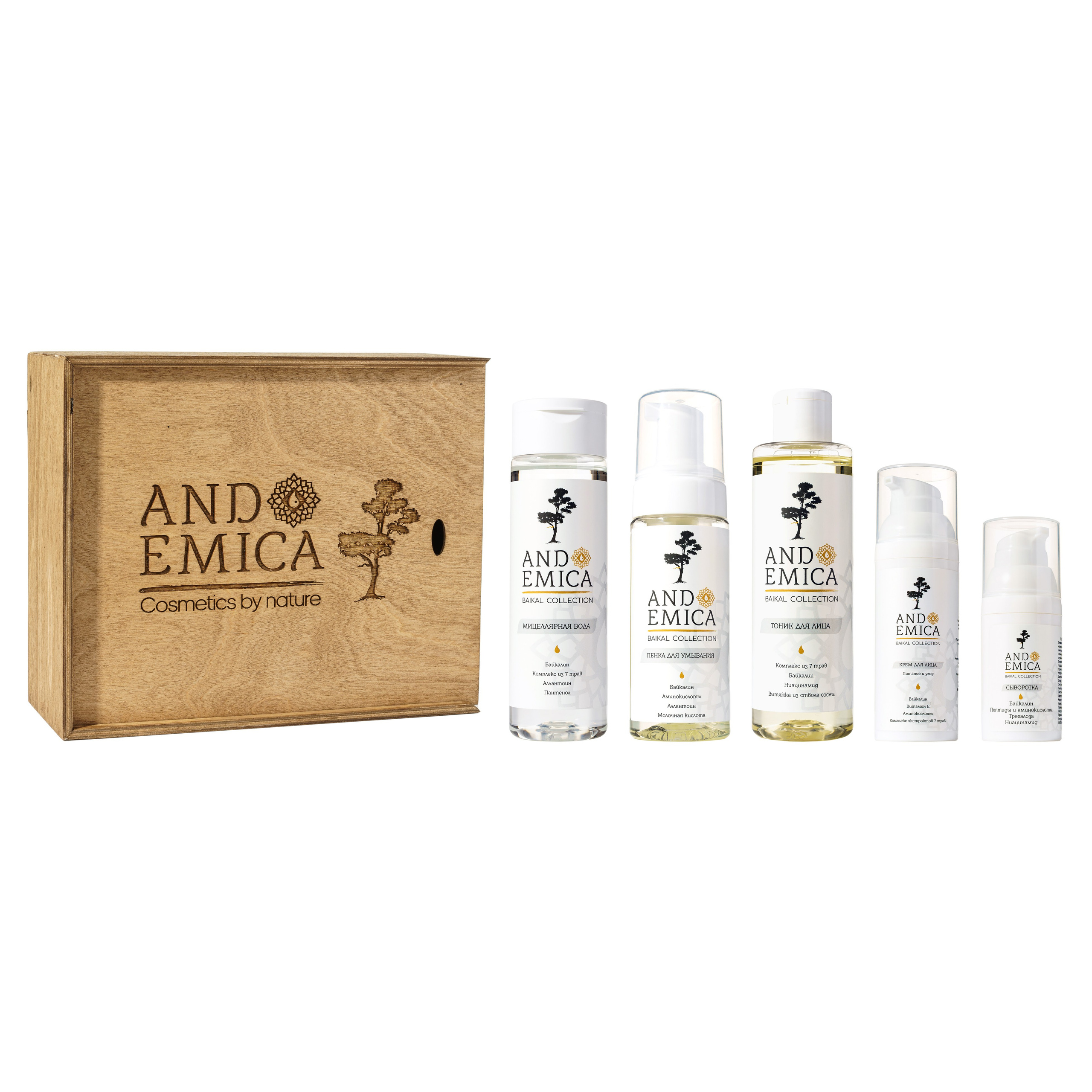 Предметная фотосъемка косметики и уходовых средств на белом фоне