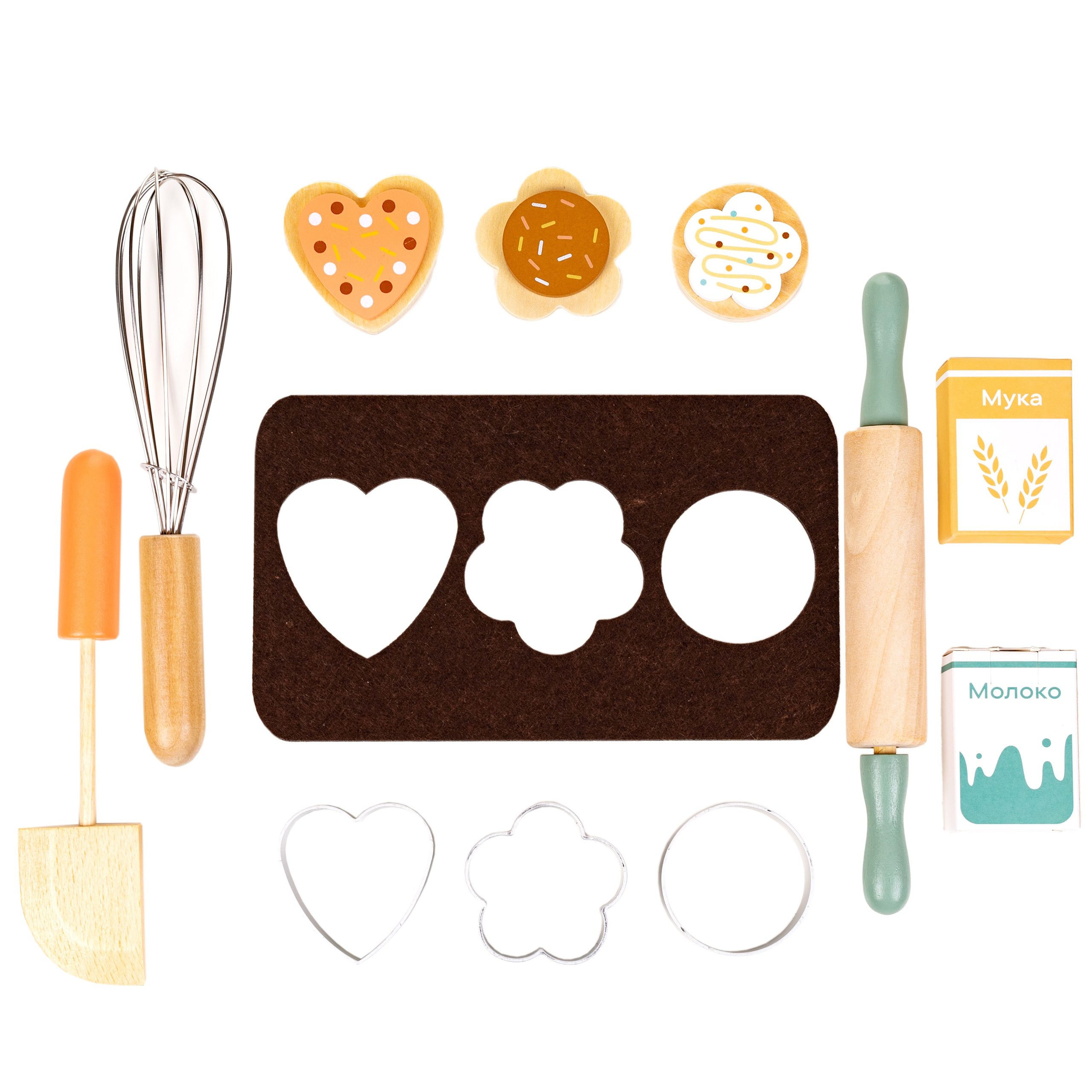 Предметная фотосъемка набора игрушек для детей 