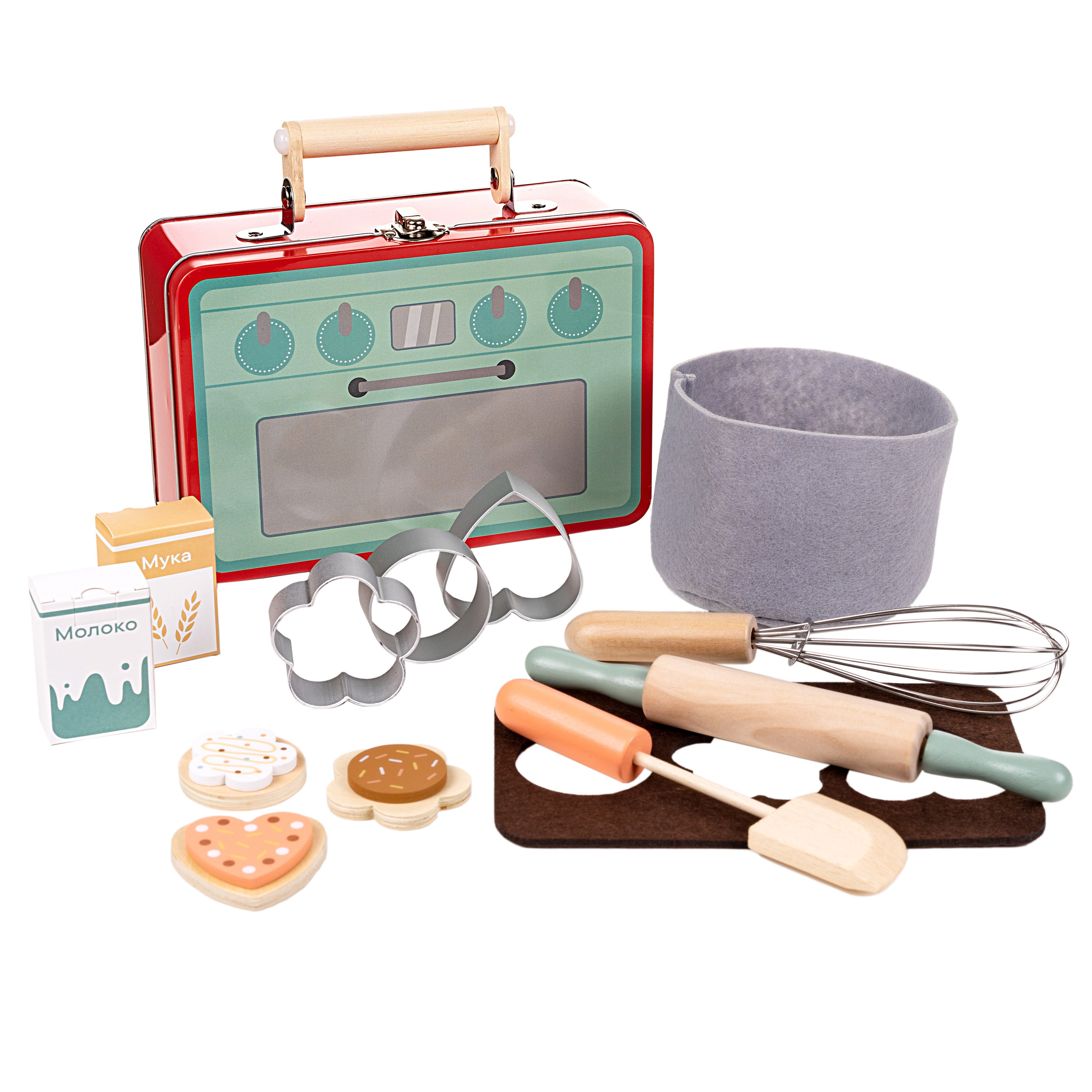 Предметная фотосъемка набора игрушек для детей 