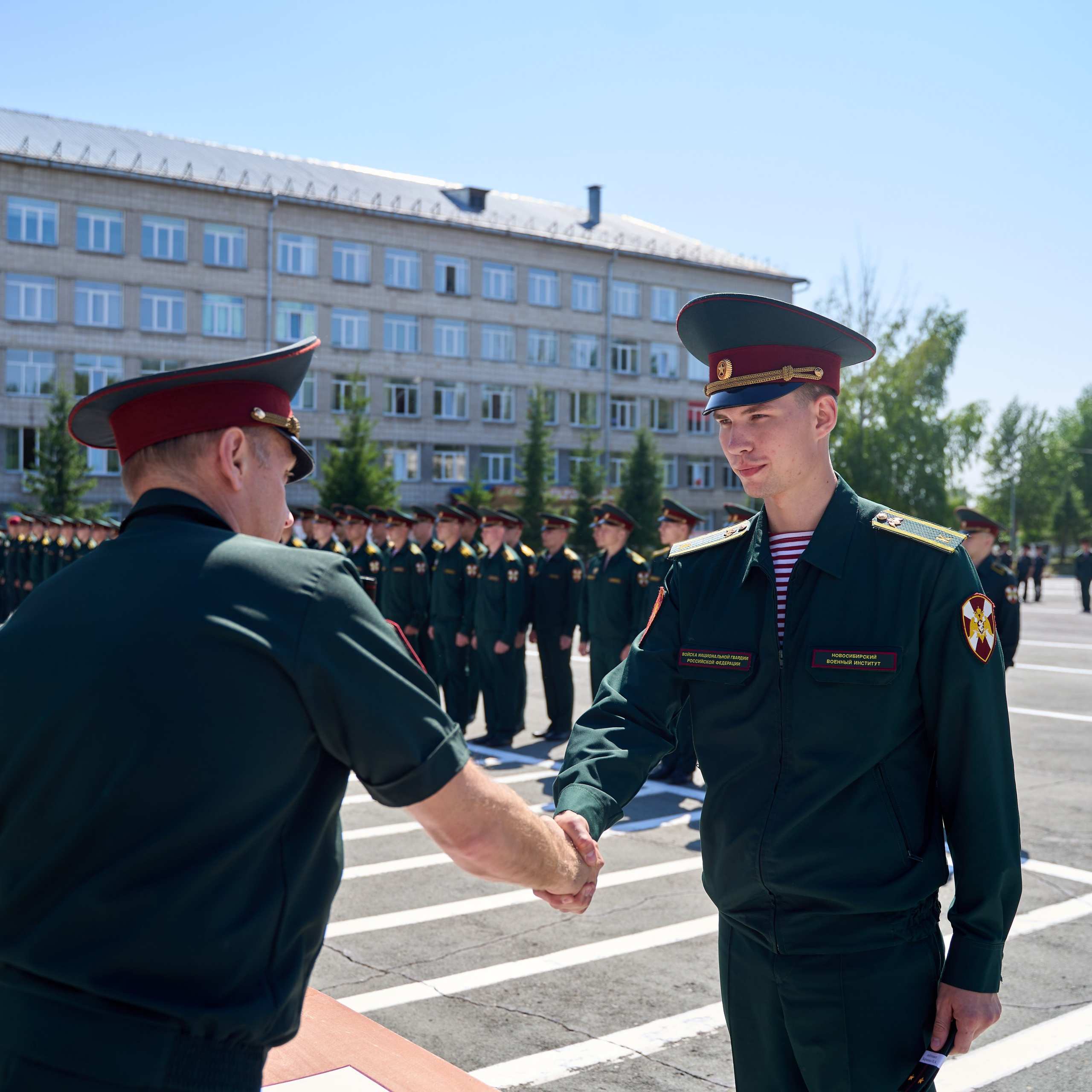 Выпускной Новосибирский военный институт