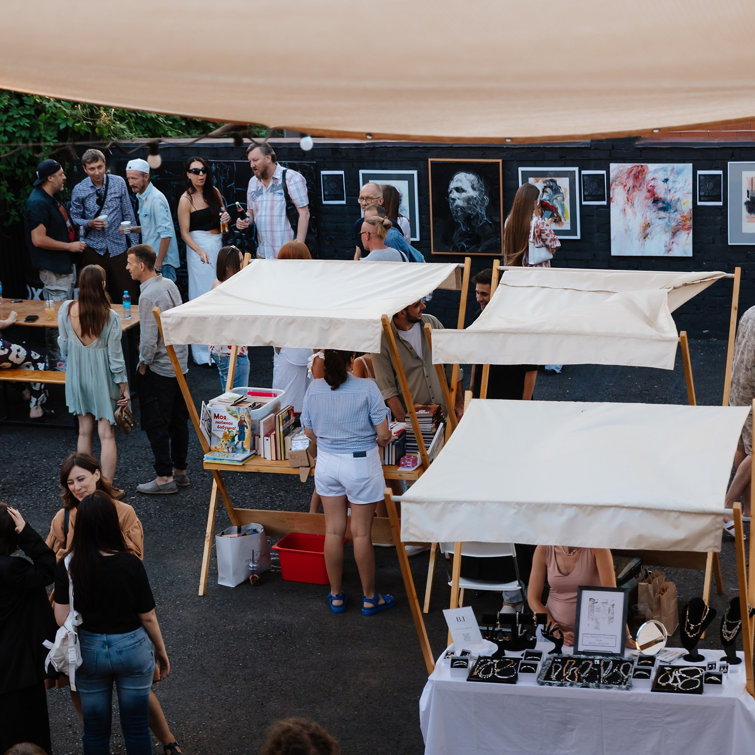 Маркет в Boxpark 29.07.23. Photographer | Anna Christia