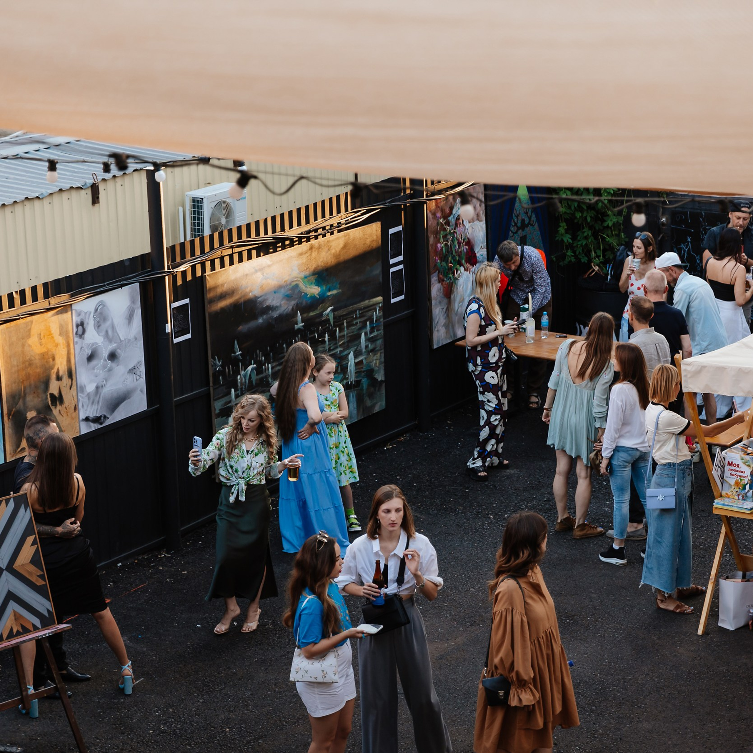 Маркет в Boxpark 29.07.23. Photographer | Anna Christia