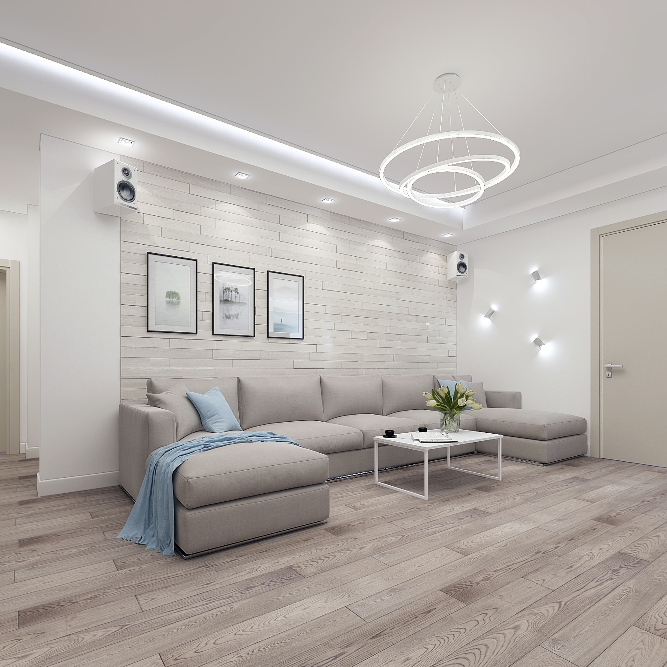 ЖК Московский. 2-к квартира. 57 м². Авторский дизайн интерьера