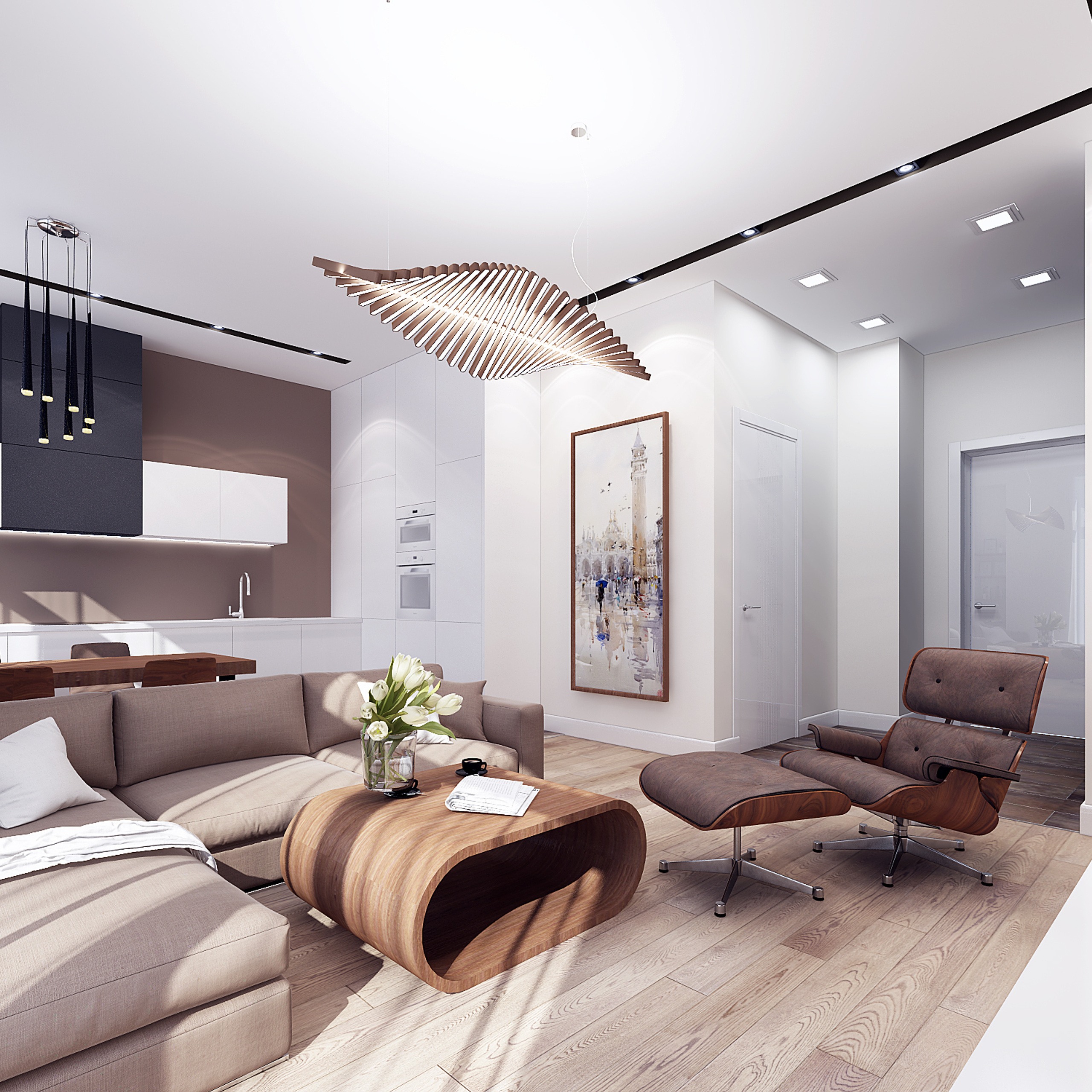 ЖК Московский. 2-к квартира. 57 м². Авторский дизайн интерьера