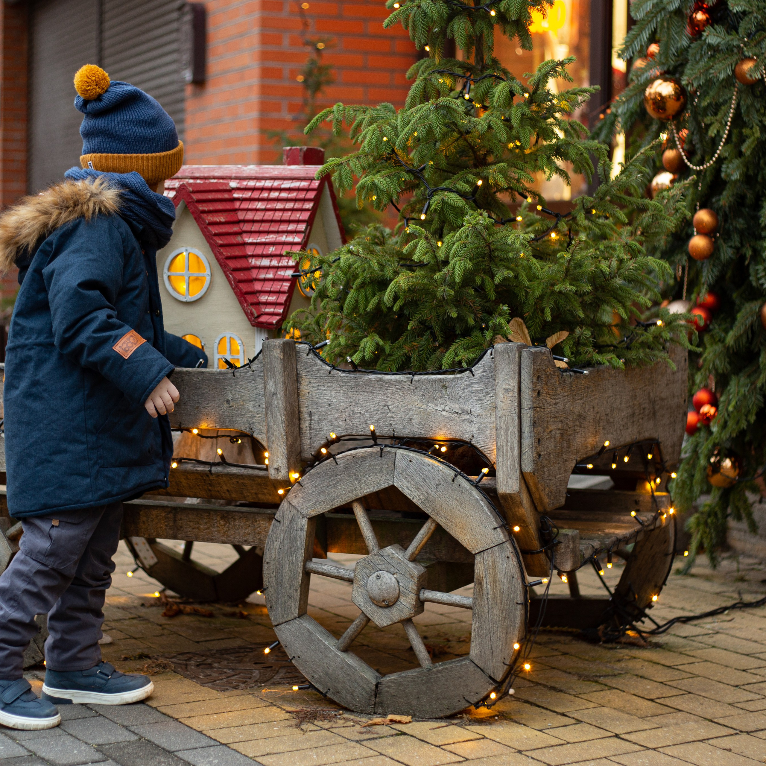 Егор, прогулка по городу Зеленоградск