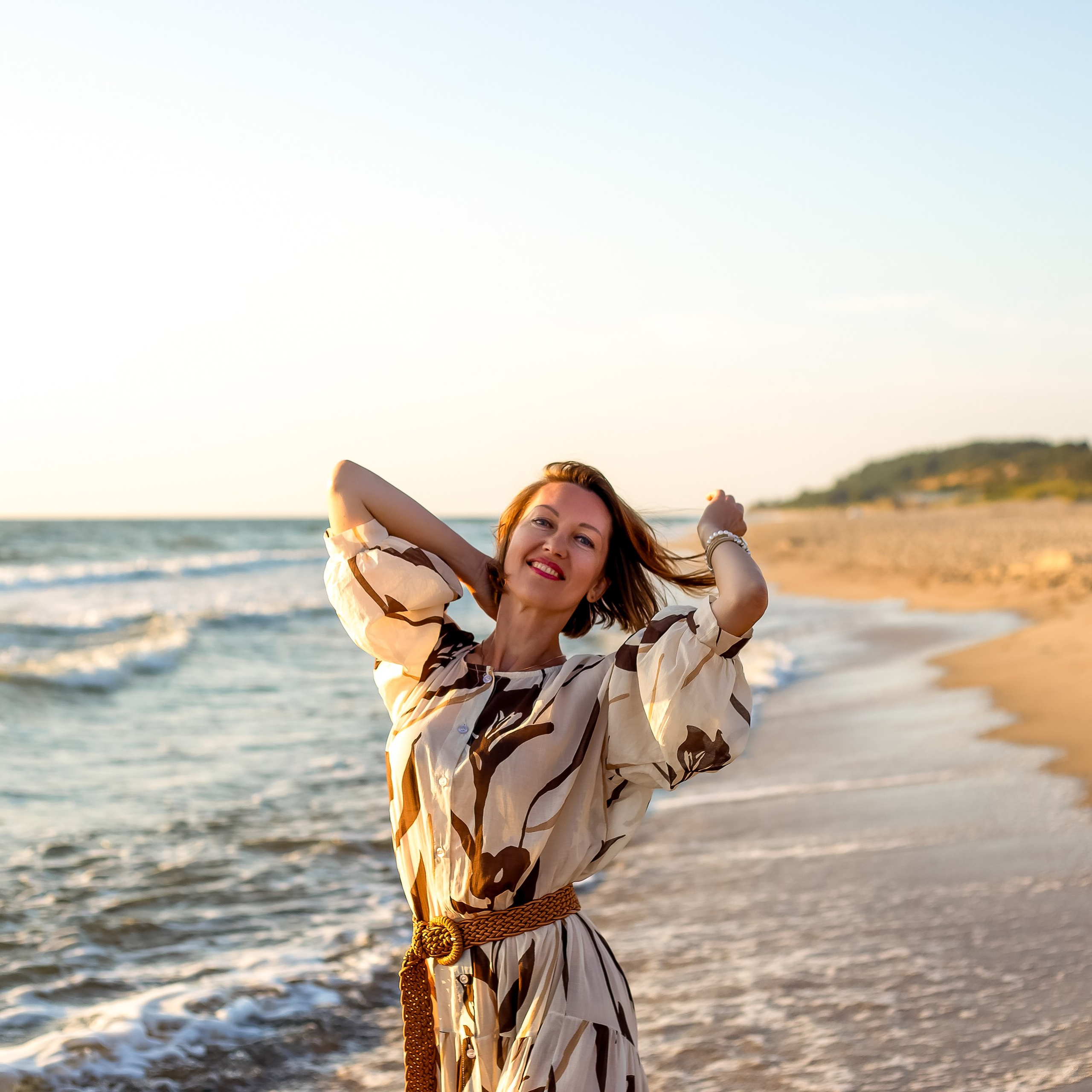 Татьяна — Съемка в Янтарном
