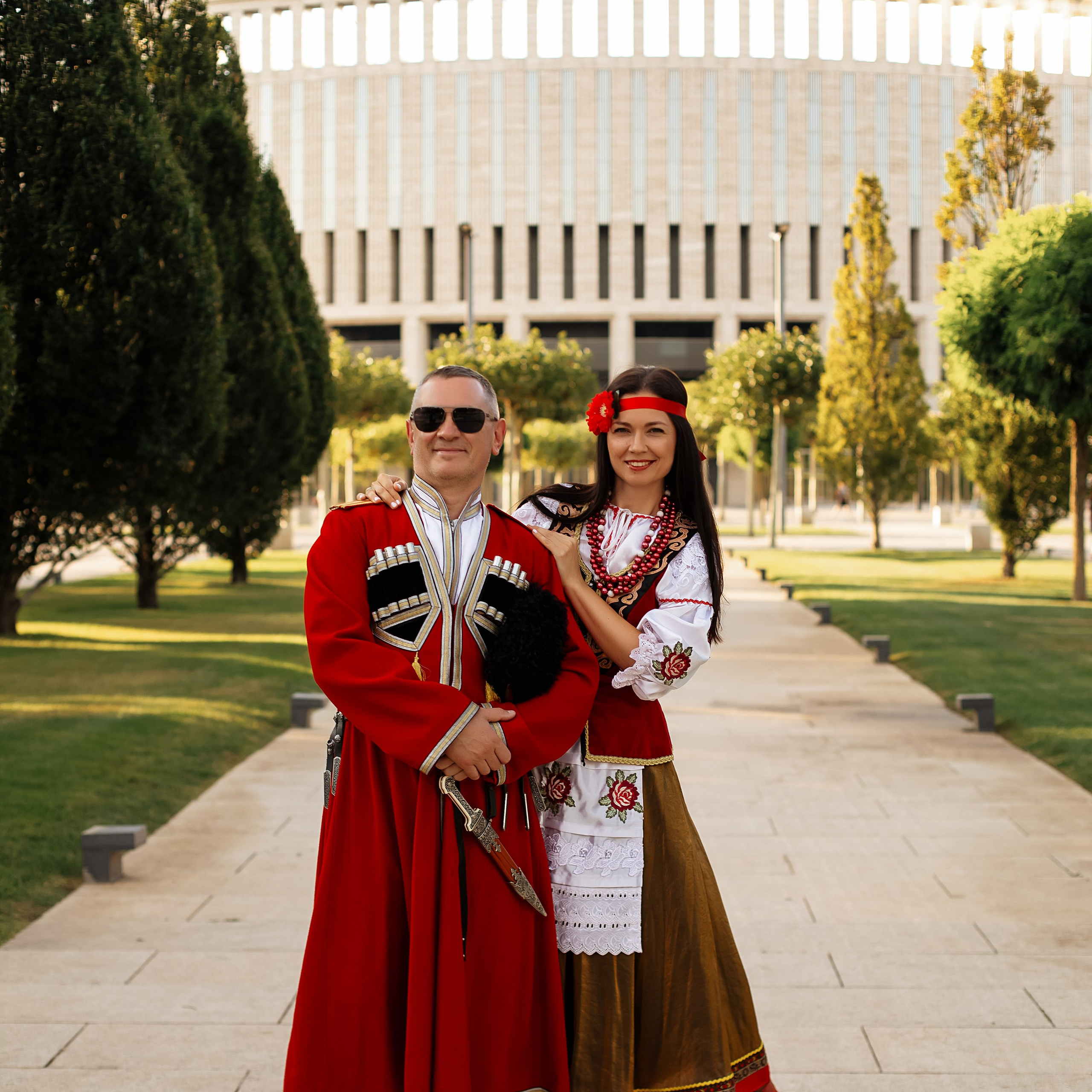 Фотосессия в Кубанских национальных костюмах