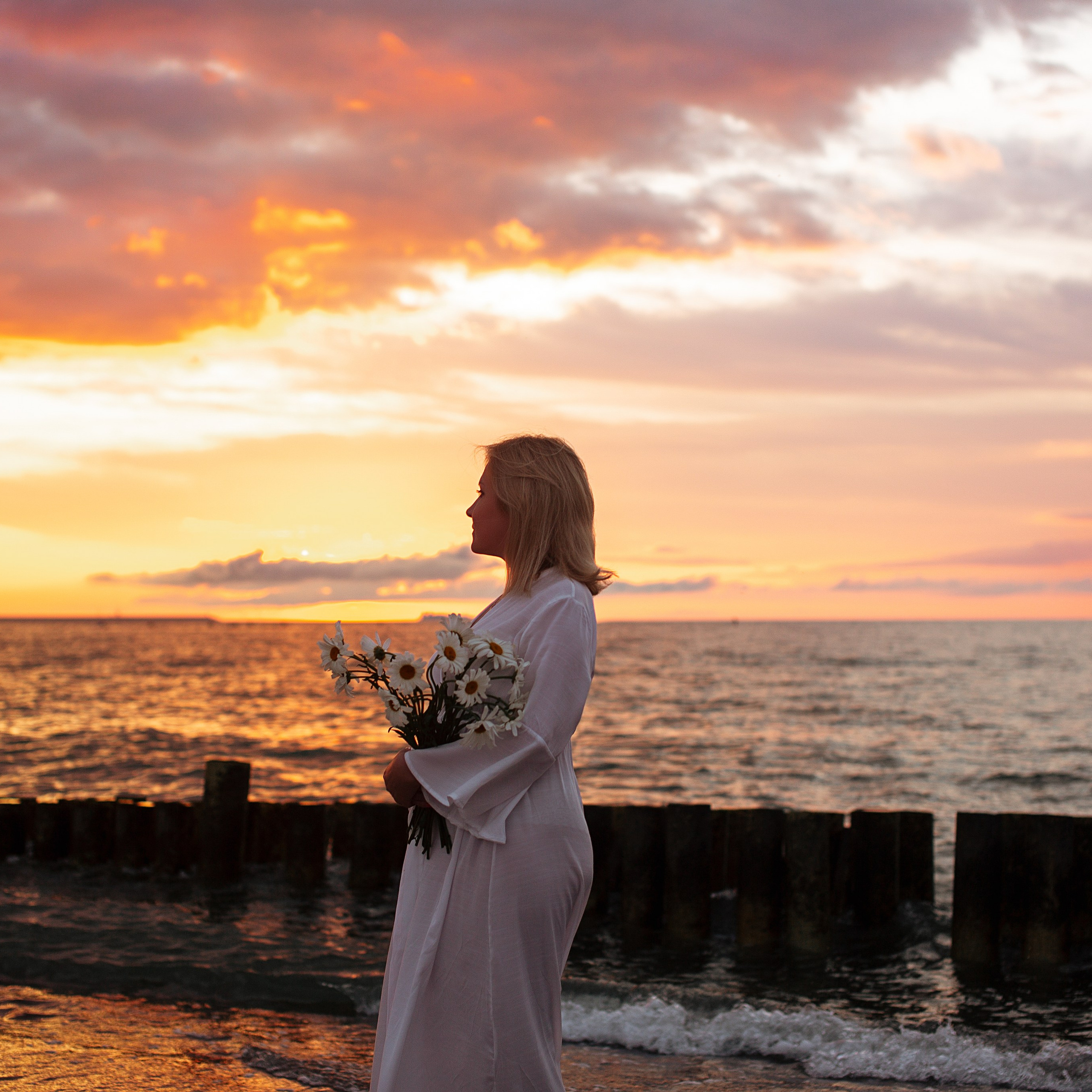 На закате Зеленоградск