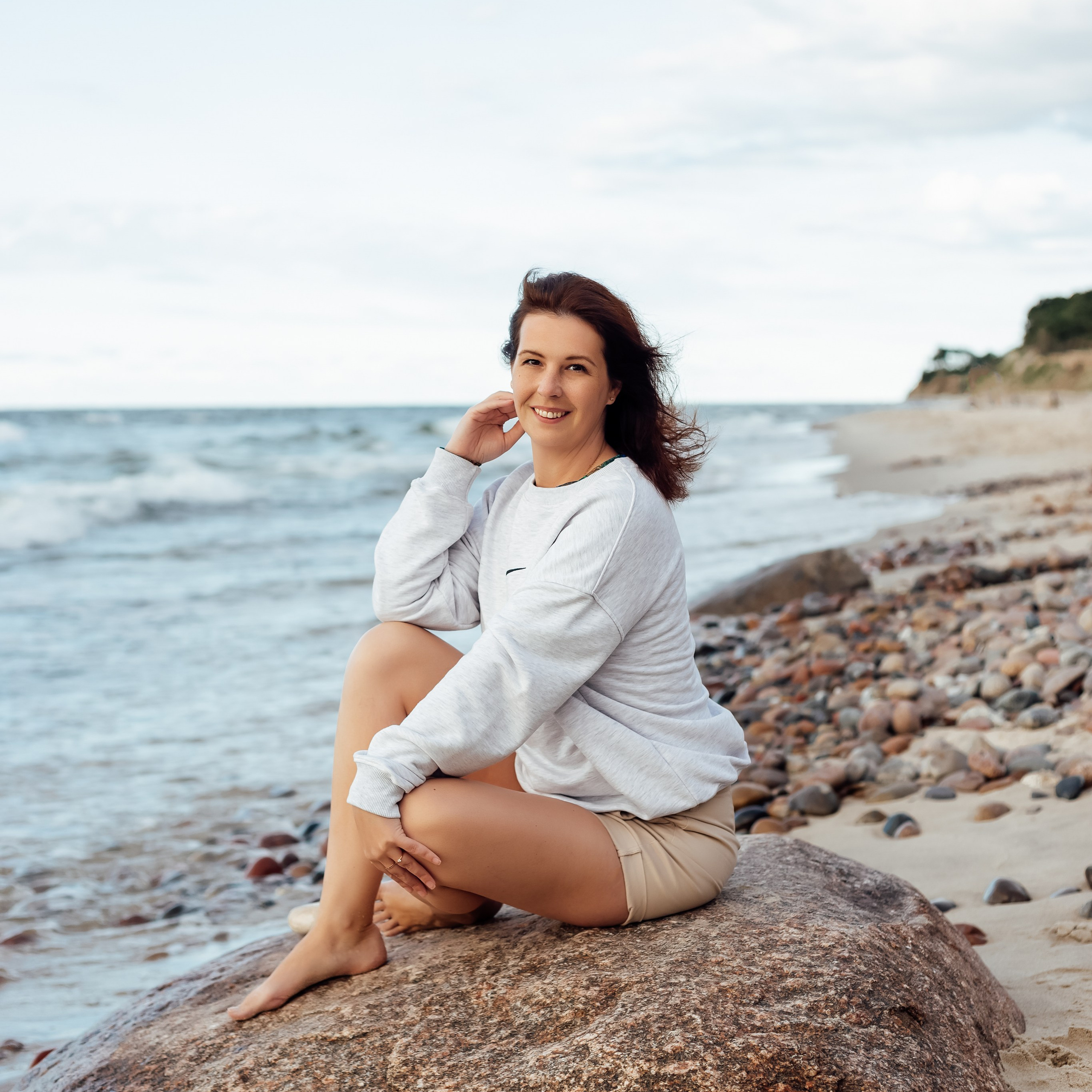 Юлия — Съемка в Пионерском