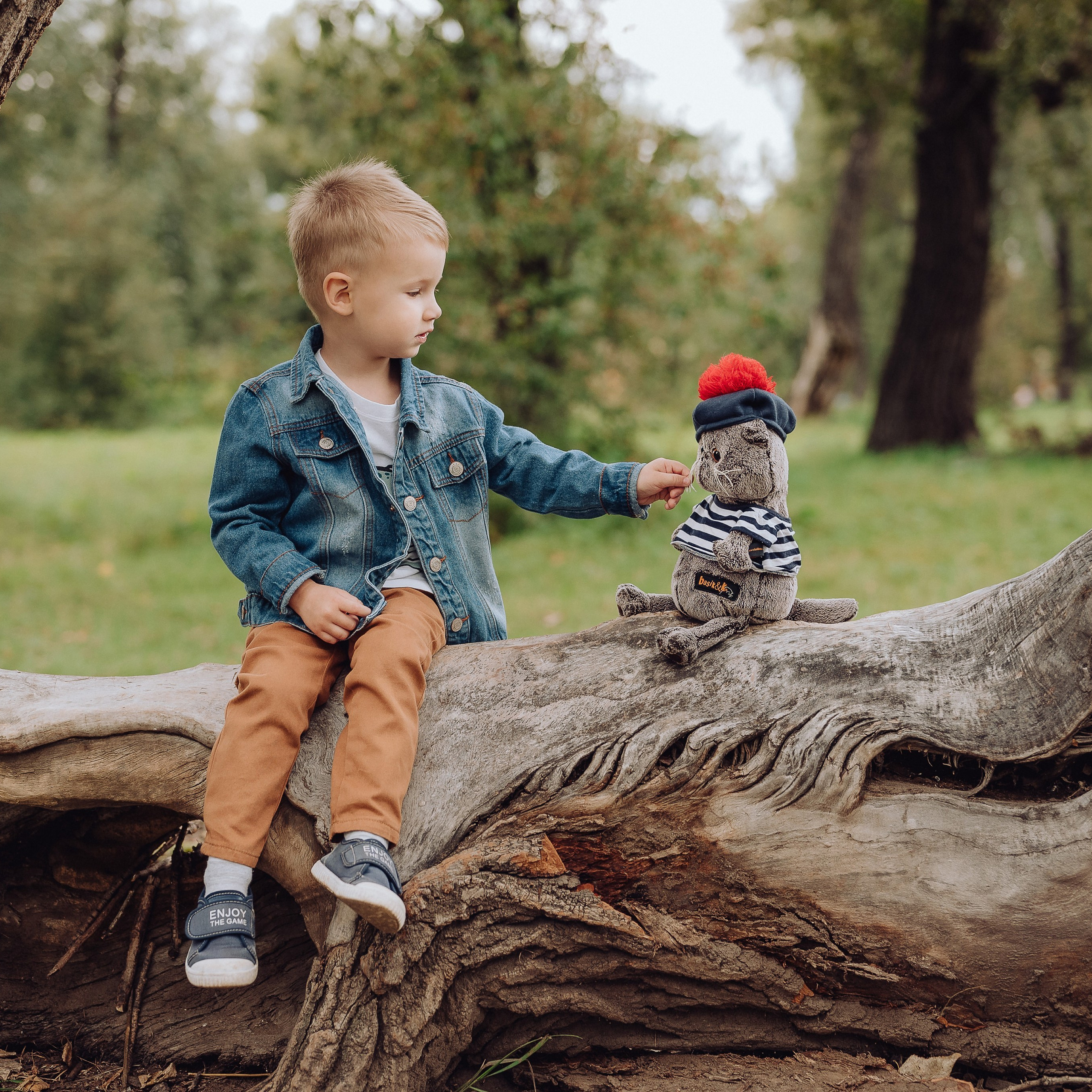 На природе