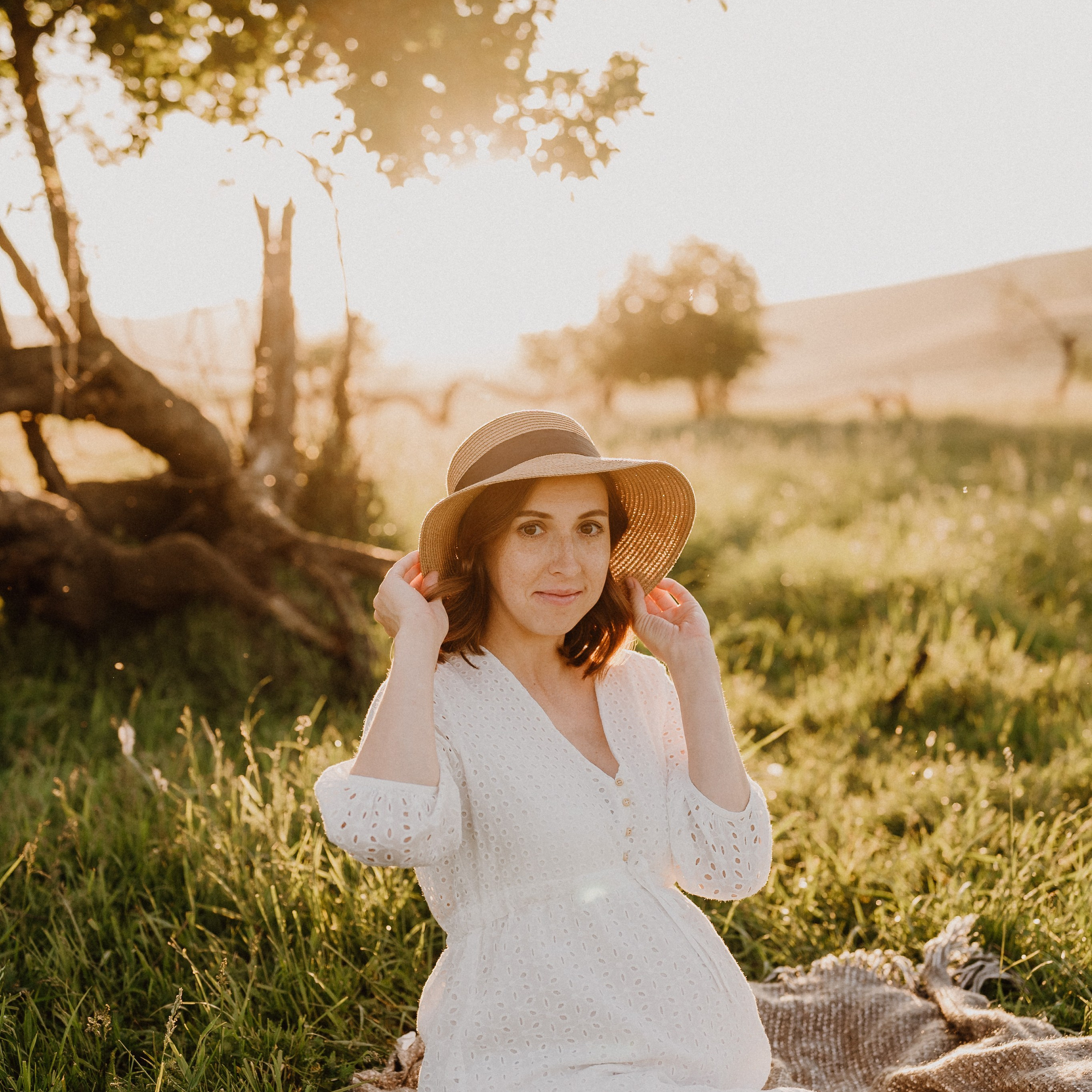 На природе