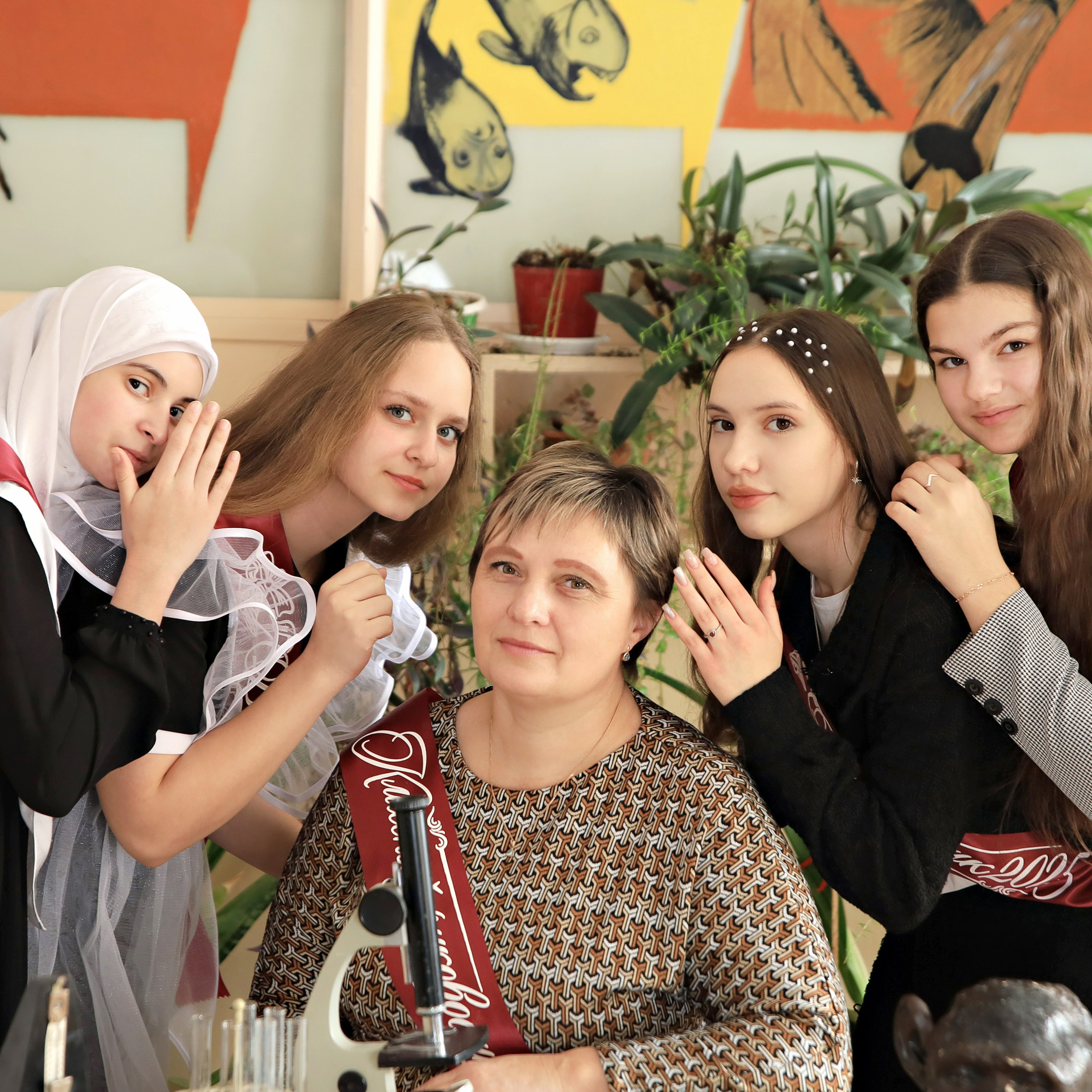 Школьные съёмки