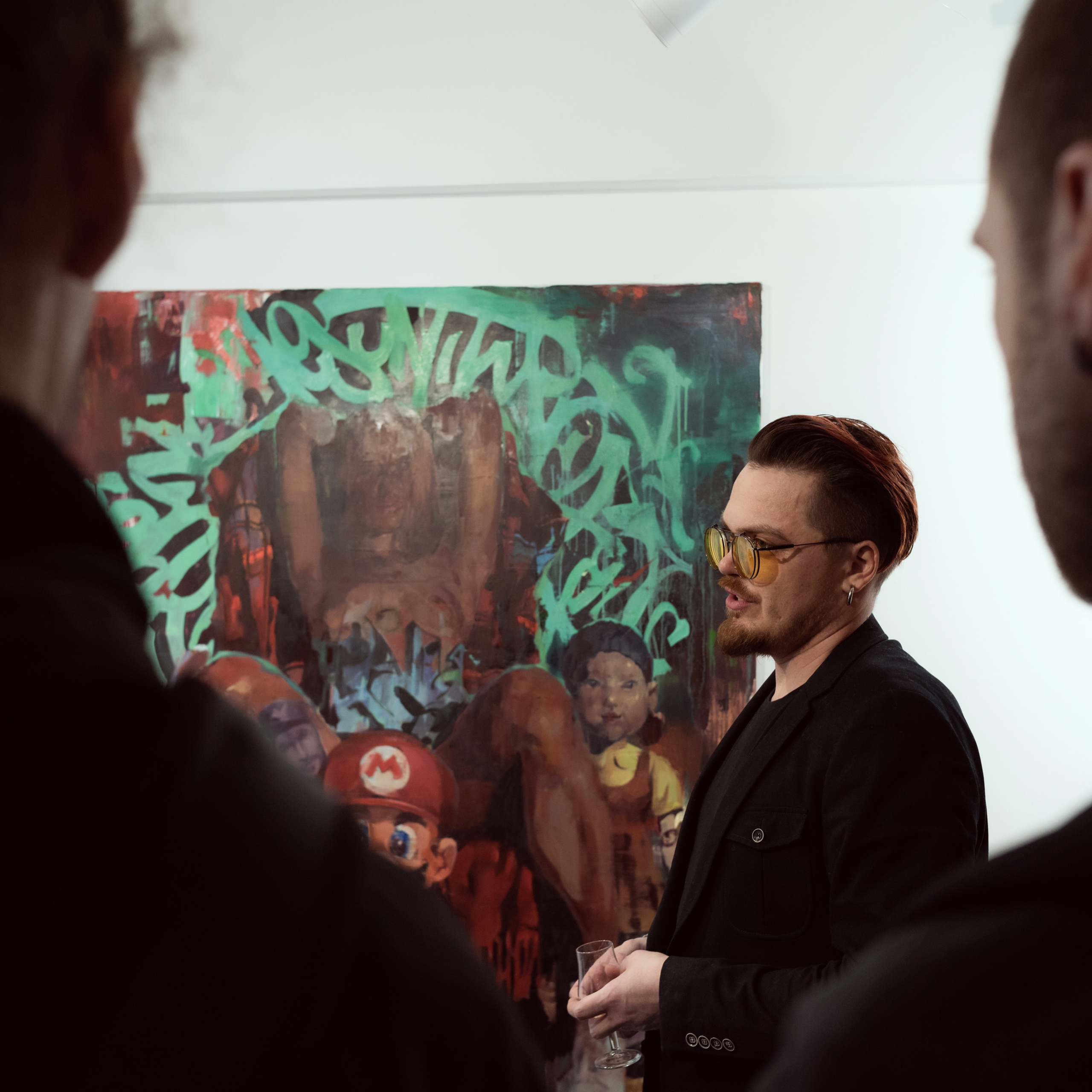 Открытие выставки Макса Орлицкого