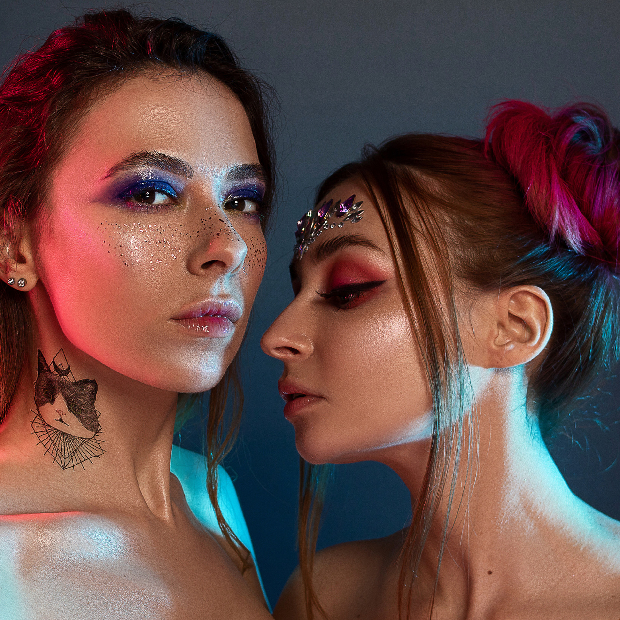 Даша и Маша. Андрей Дудкин. Контент фотограф в Москве