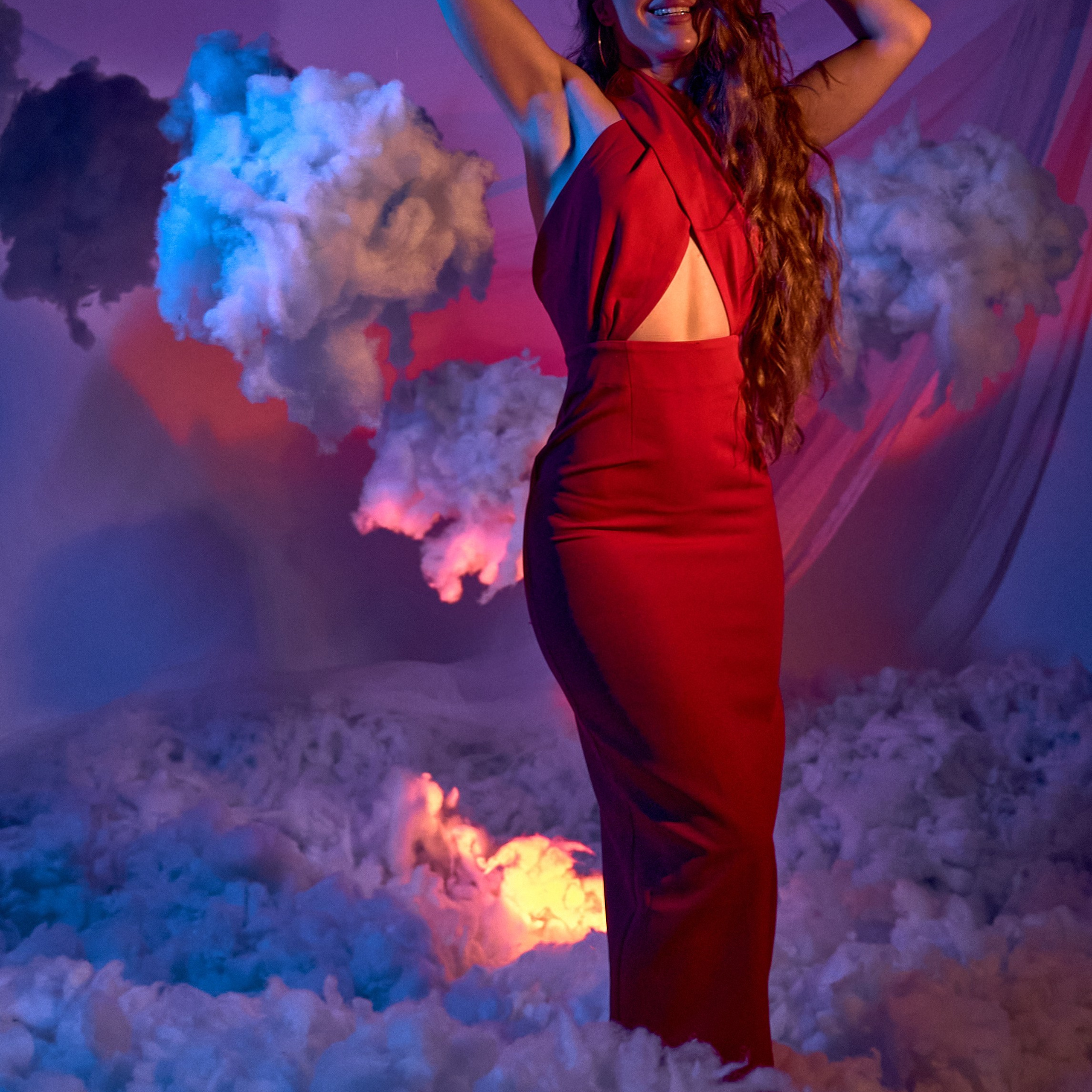 Ксения в Облаках. Андрей Дудкин. Контент фотограф в Москве