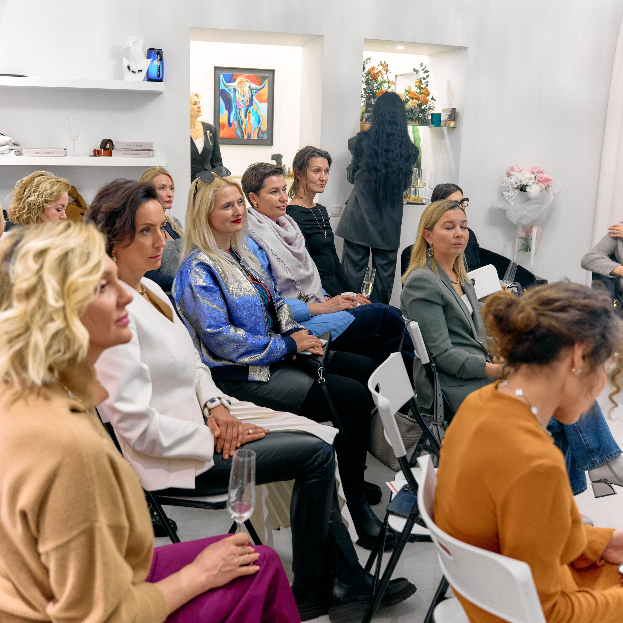 Фотоотчет лекции от стилиста Елены Ильиной. Андрей Дудкин. Контент фотограф в Москве