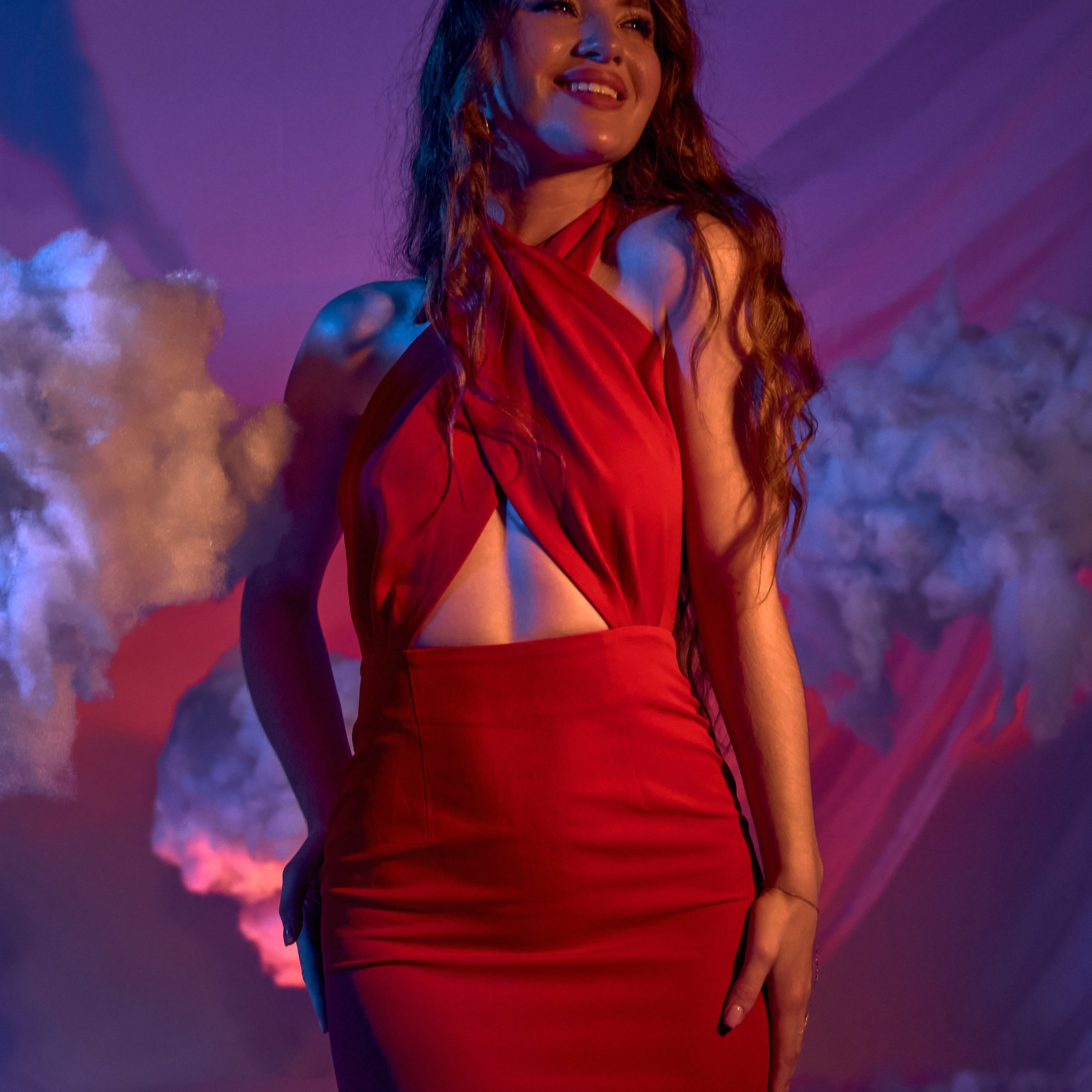 Ксения в Облаках. Андрей Дудкин. Контент фотограф в Москве