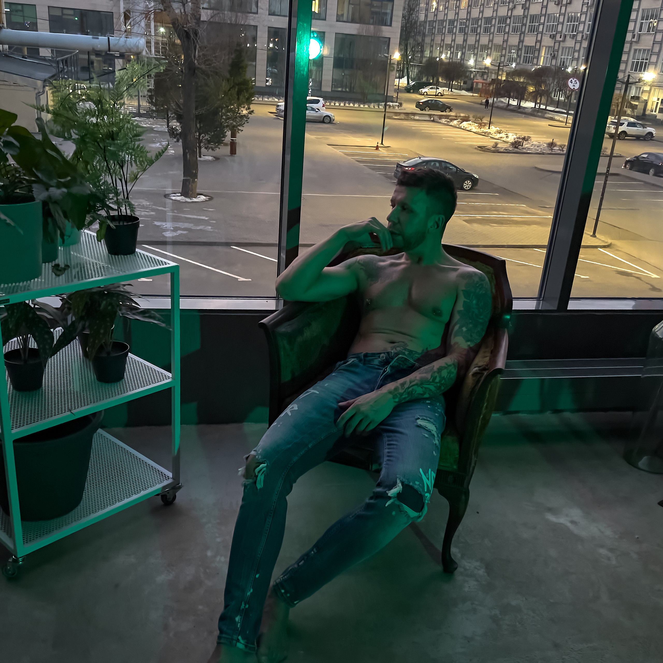 Саша x Оранжерея. Андрей Дудкин. Контент фотограф в Москве