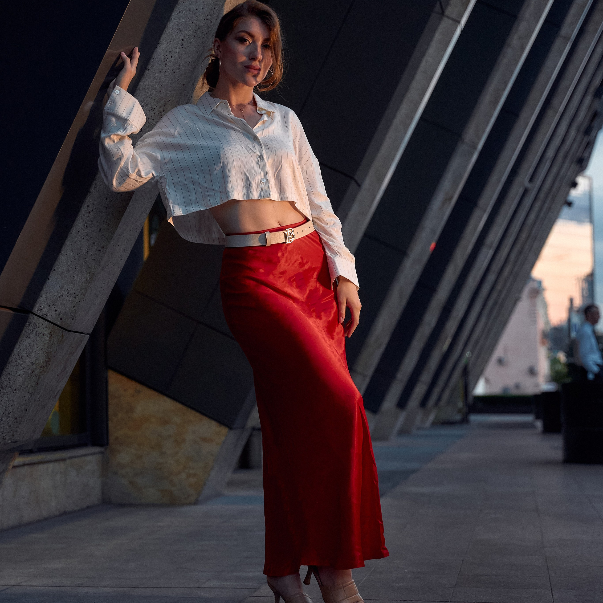 Ксения на закате