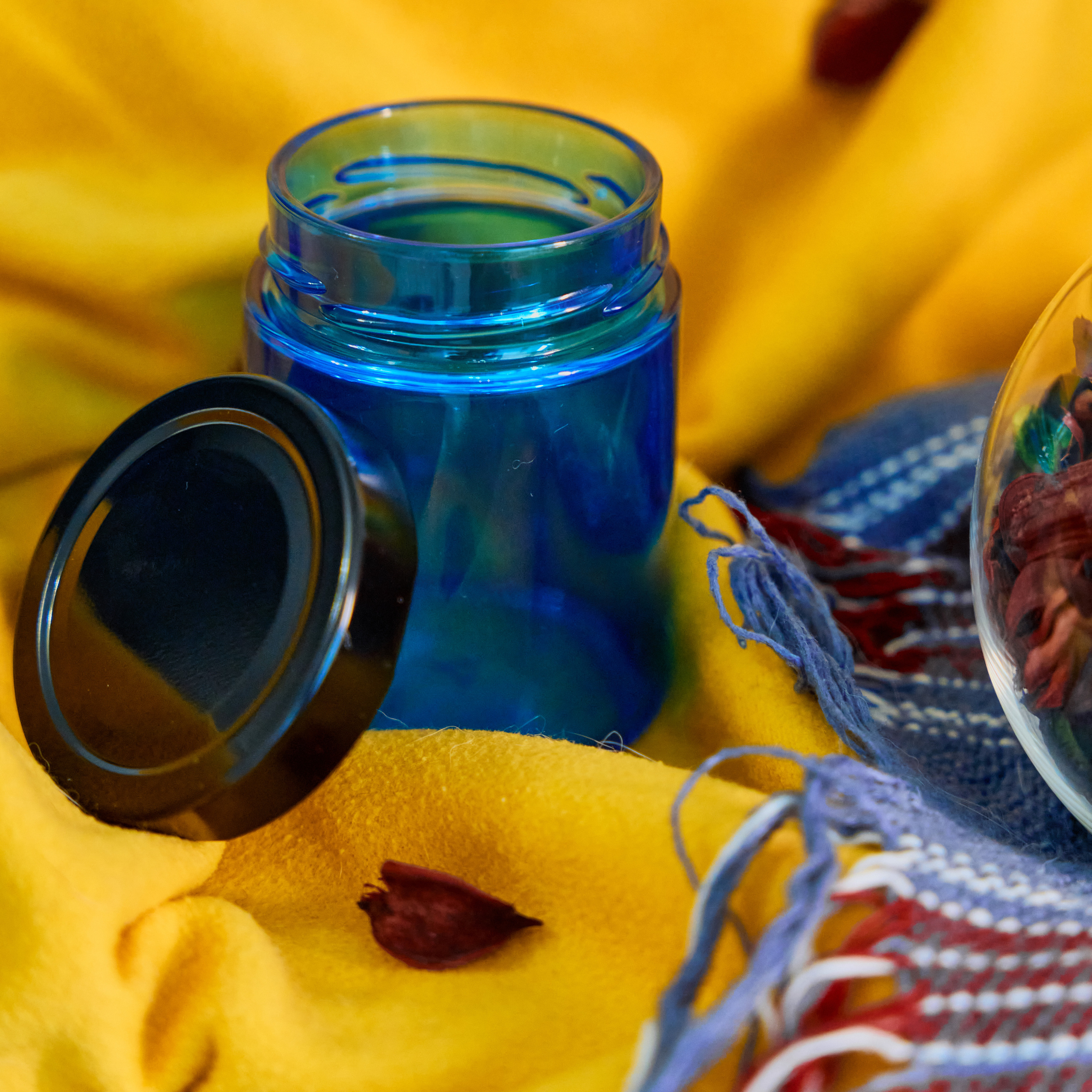 Стеклянные банки для свечей. Авито, маркетплейсы. Андрей Дудкин. Контент фотограф в Москве