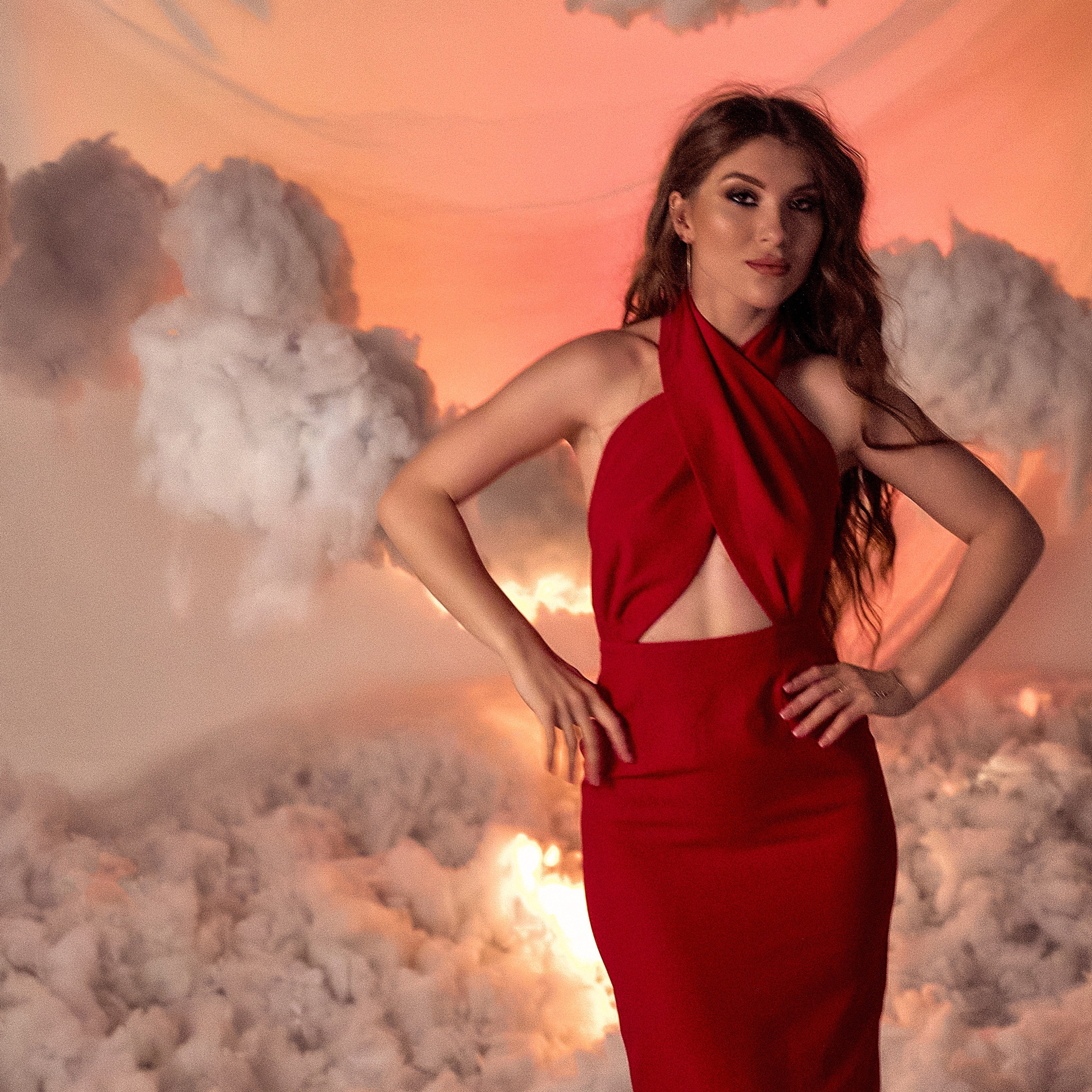 Ксения в Облаках. Андрей Дудкин. Контент фотограф в Москве