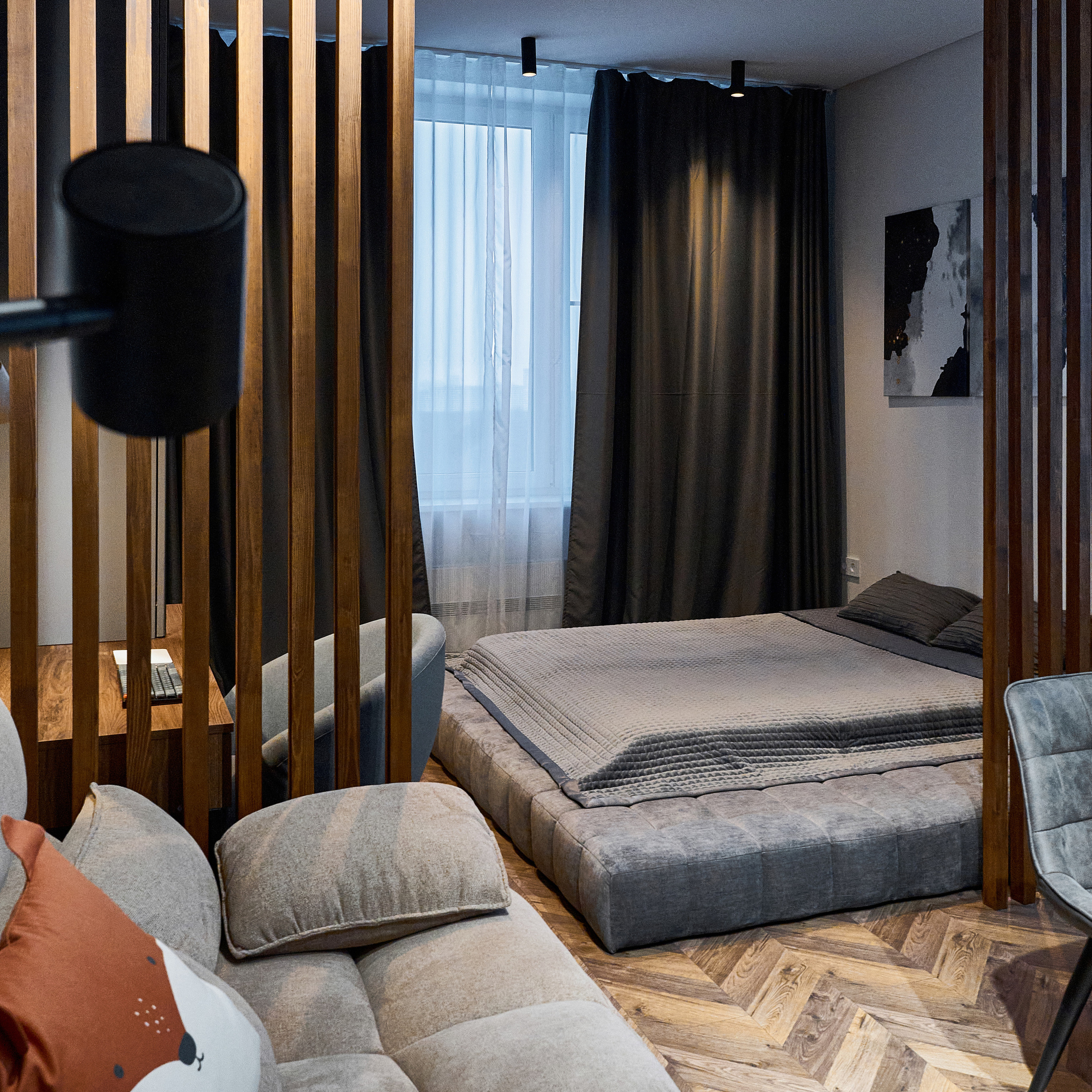 Дизайн интерьера квартиры-студии. Андрей Дудкин. Контент фотограф в Москве