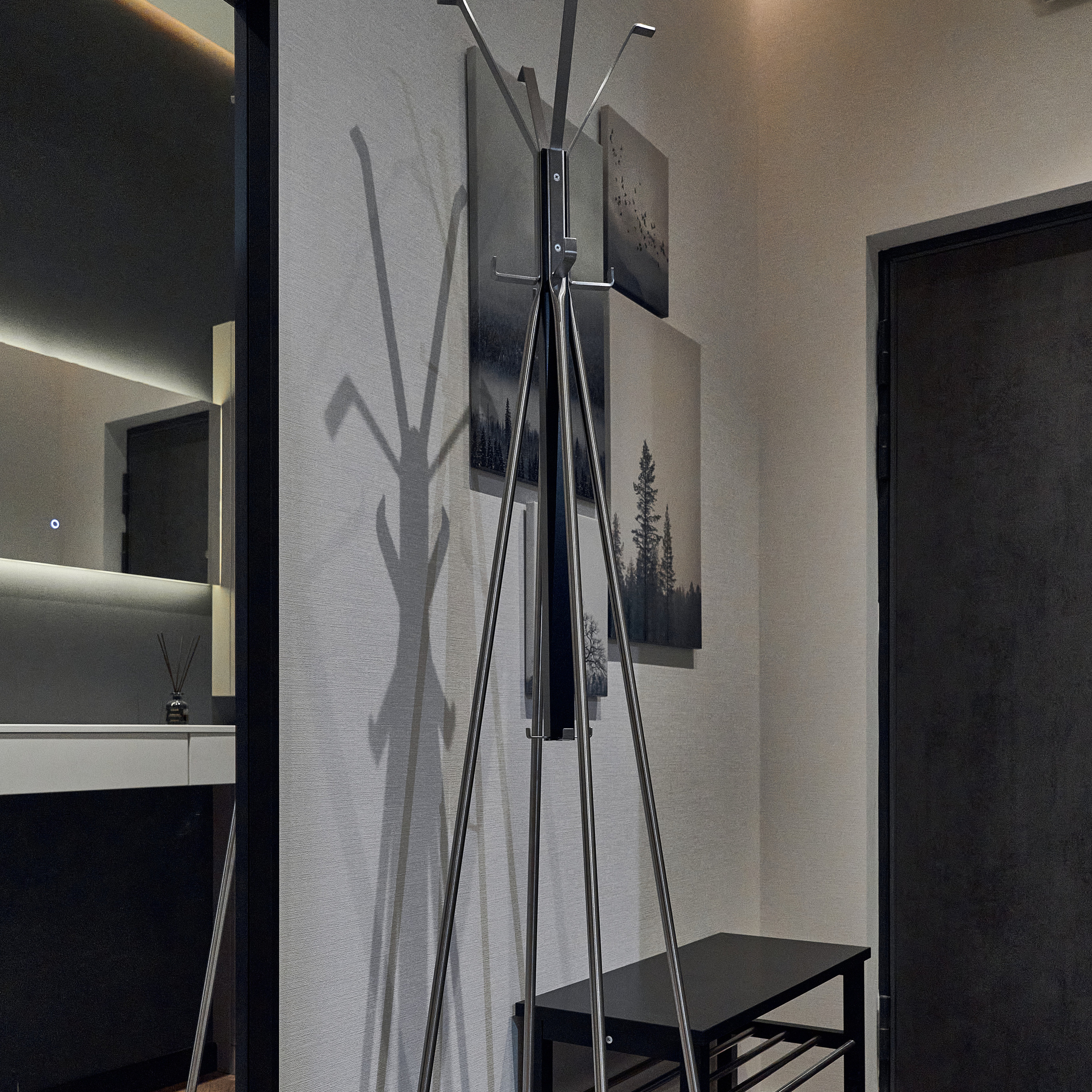 Дизайн интерьера квартиры-студии. Андрей Дудкин. Контент фотограф в Москве