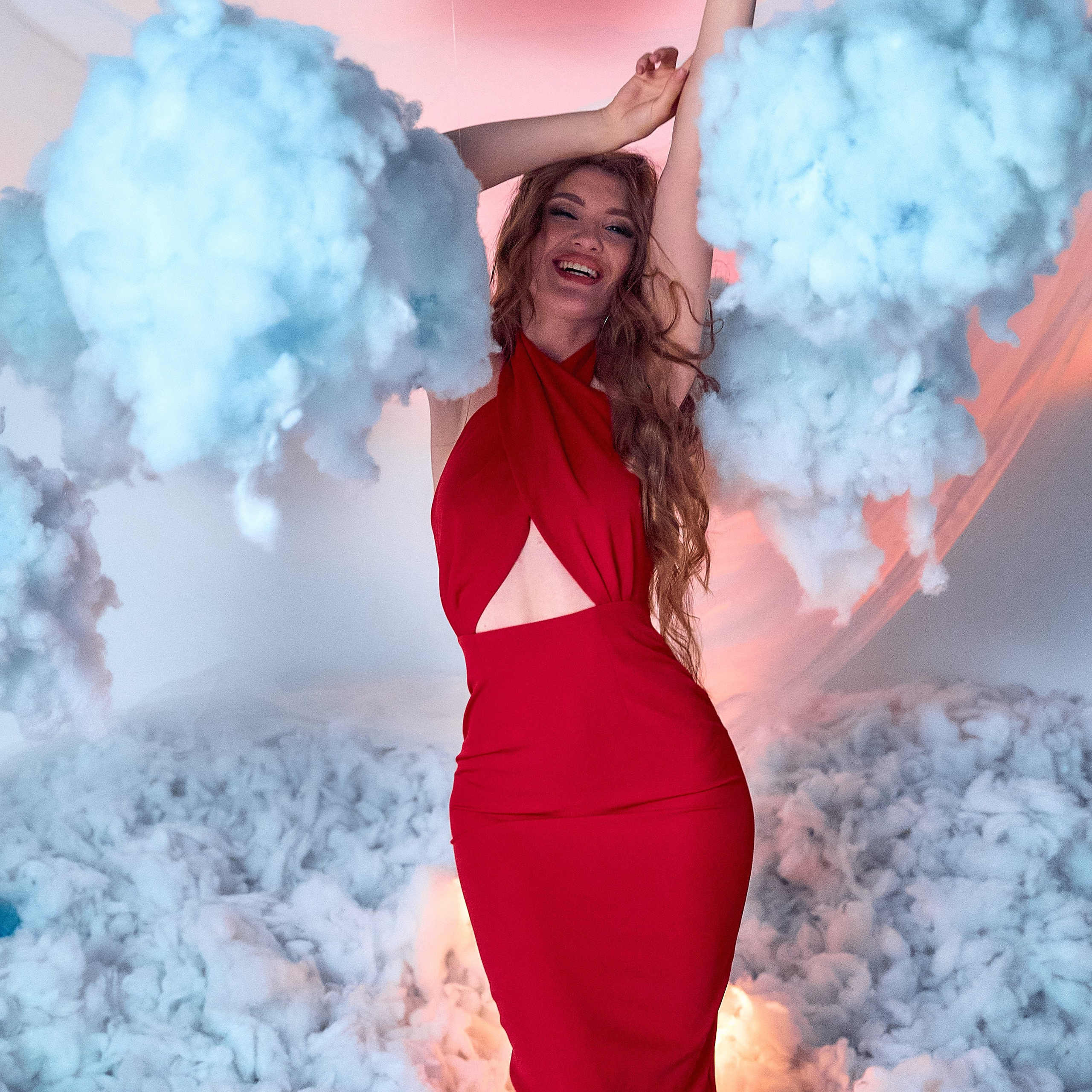 Ксения в Облаках. Андрей Дудкин. Контент фотограф в Москве