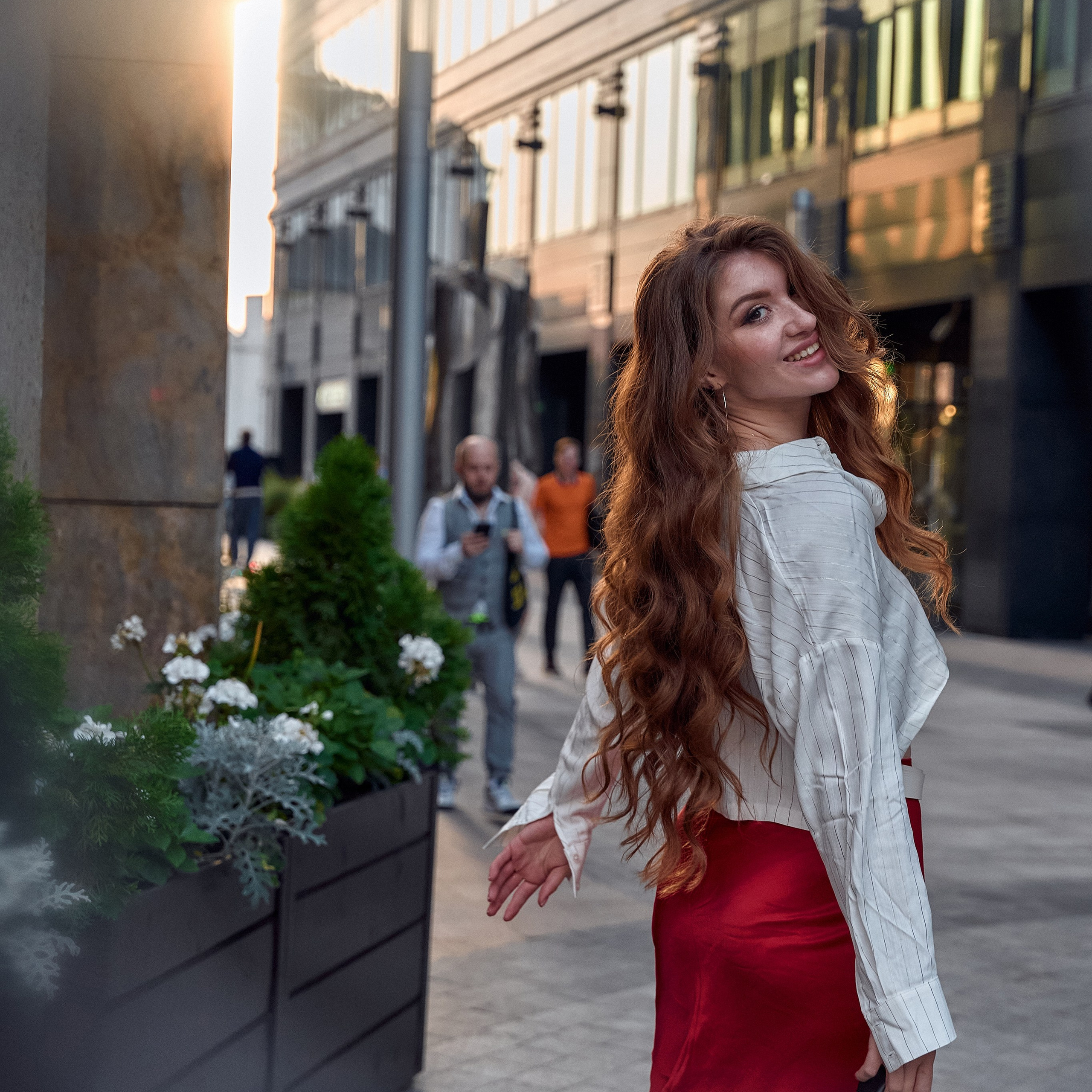 Ксения на закате. Андрей Дудкин. Контент фотограф в Москве