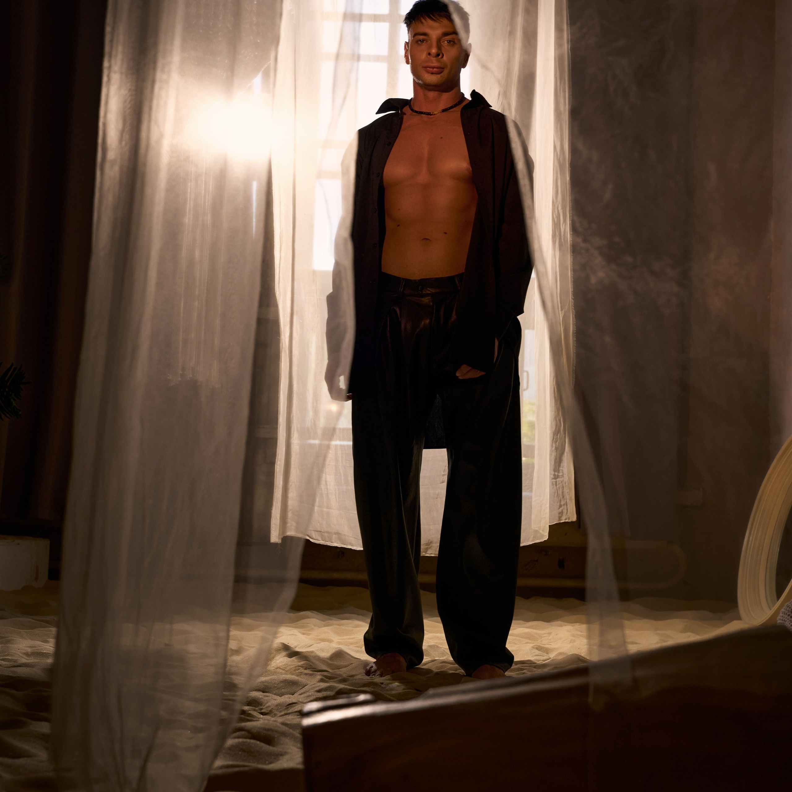 Олег х студия с песками. Андрей Дудкин. Контент фотограф в Москве