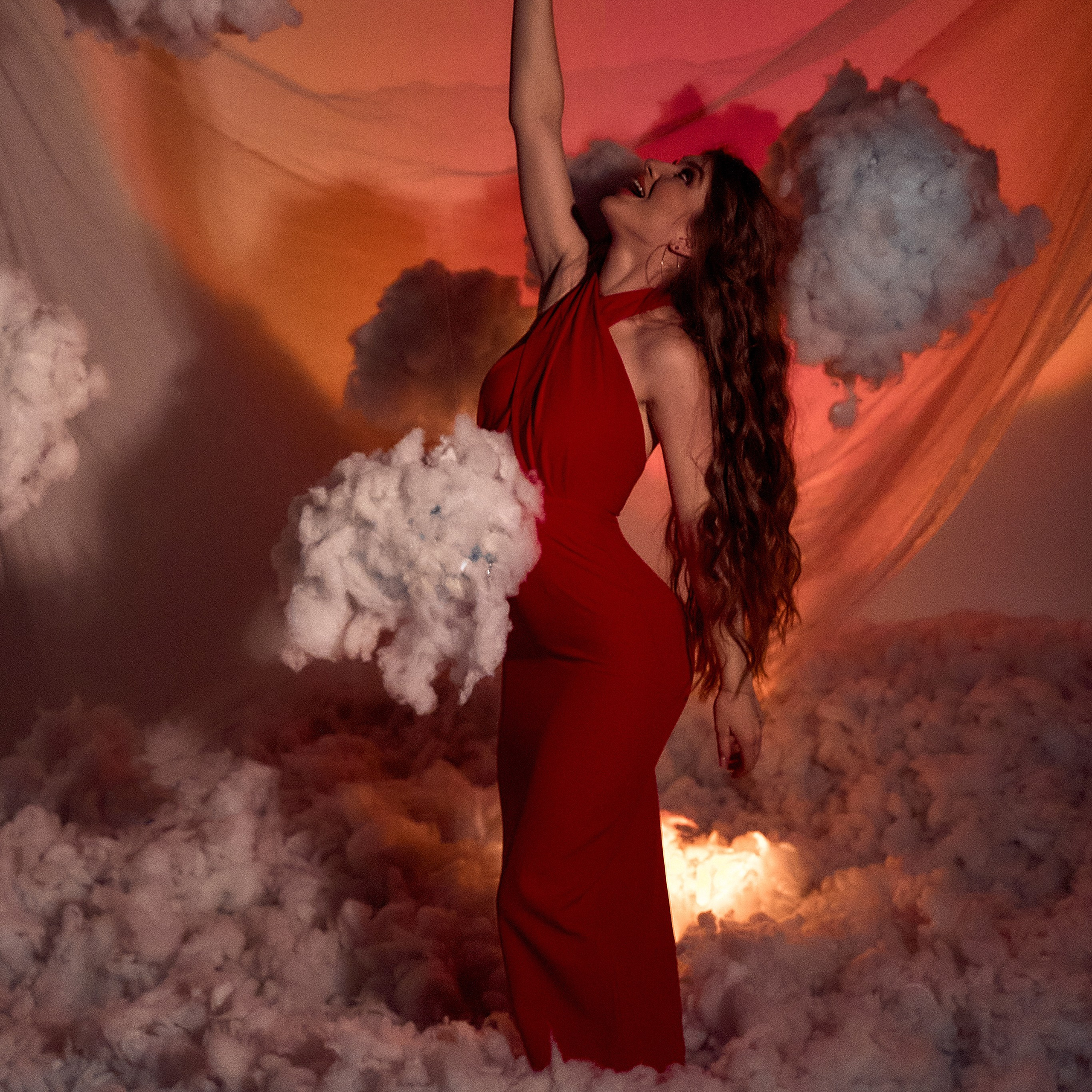 Ксения в Облаках. Андрей Дудкин. Контент фотограф в Москве