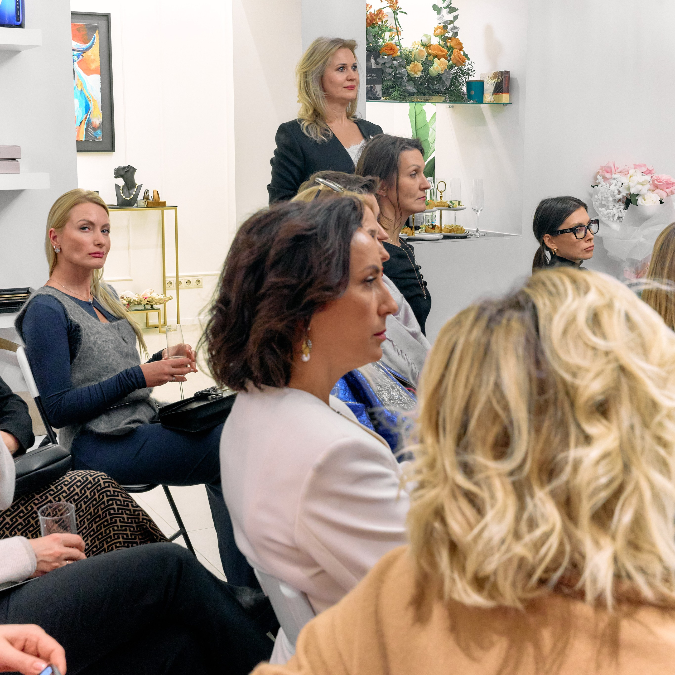 Фотоотчет лекции от стилиста Елены Ильиной. Андрей Дудкин. Контент фотограф в Москве