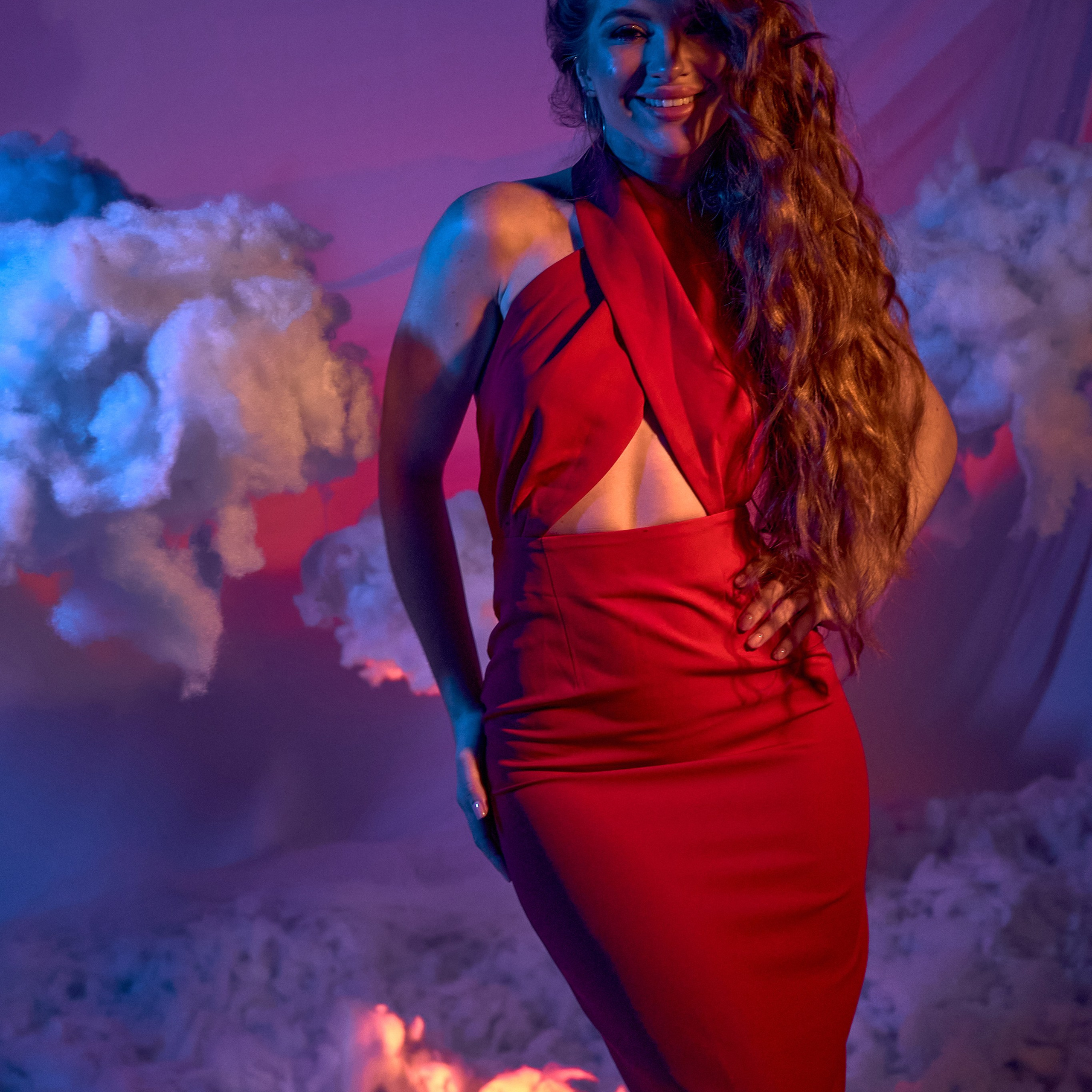 Ксения в Облаках. Андрей Дудкин. Контент фотограф в Москве