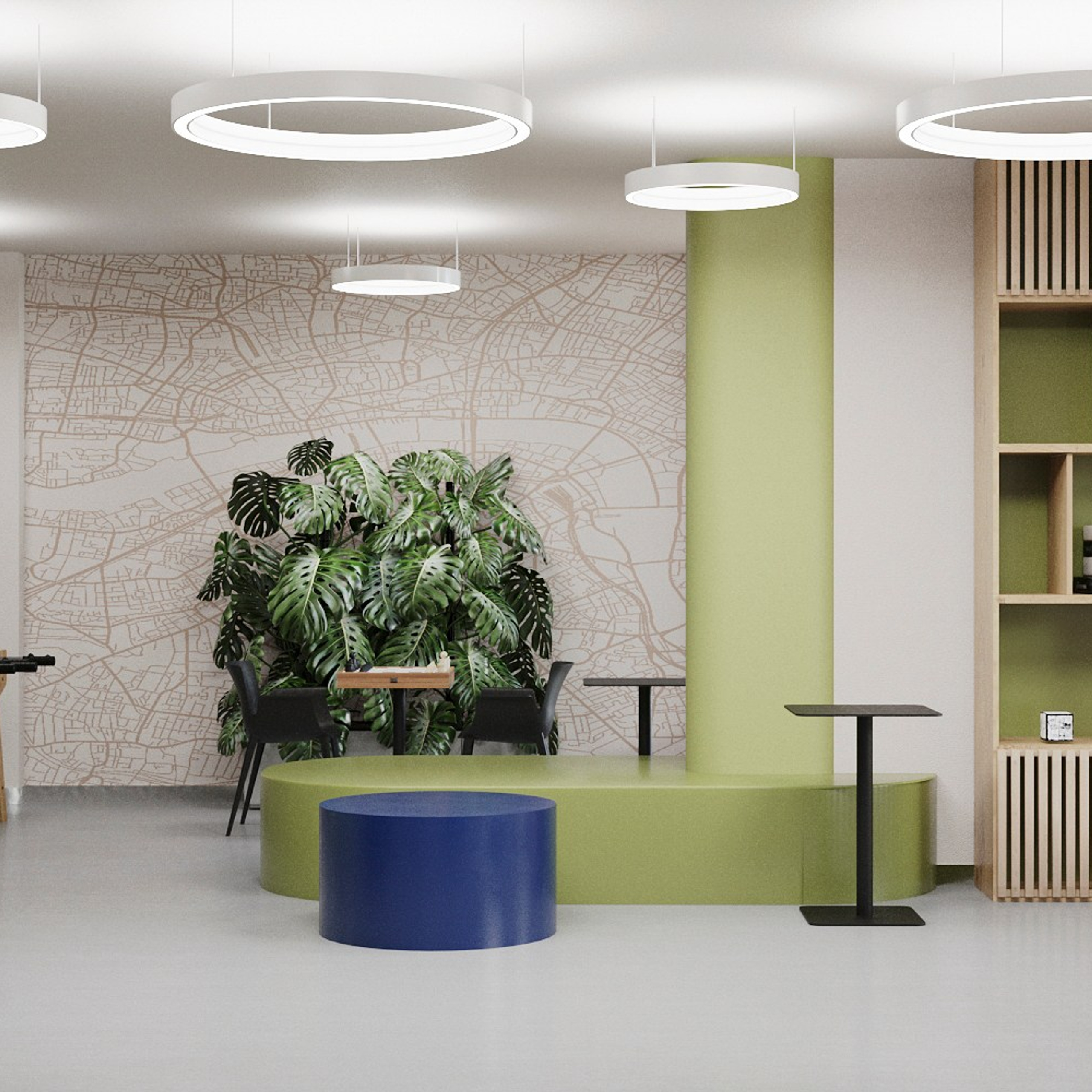 Школа в Подмосковье. Дизайнер интерьеров в Москве Валерия Николаева