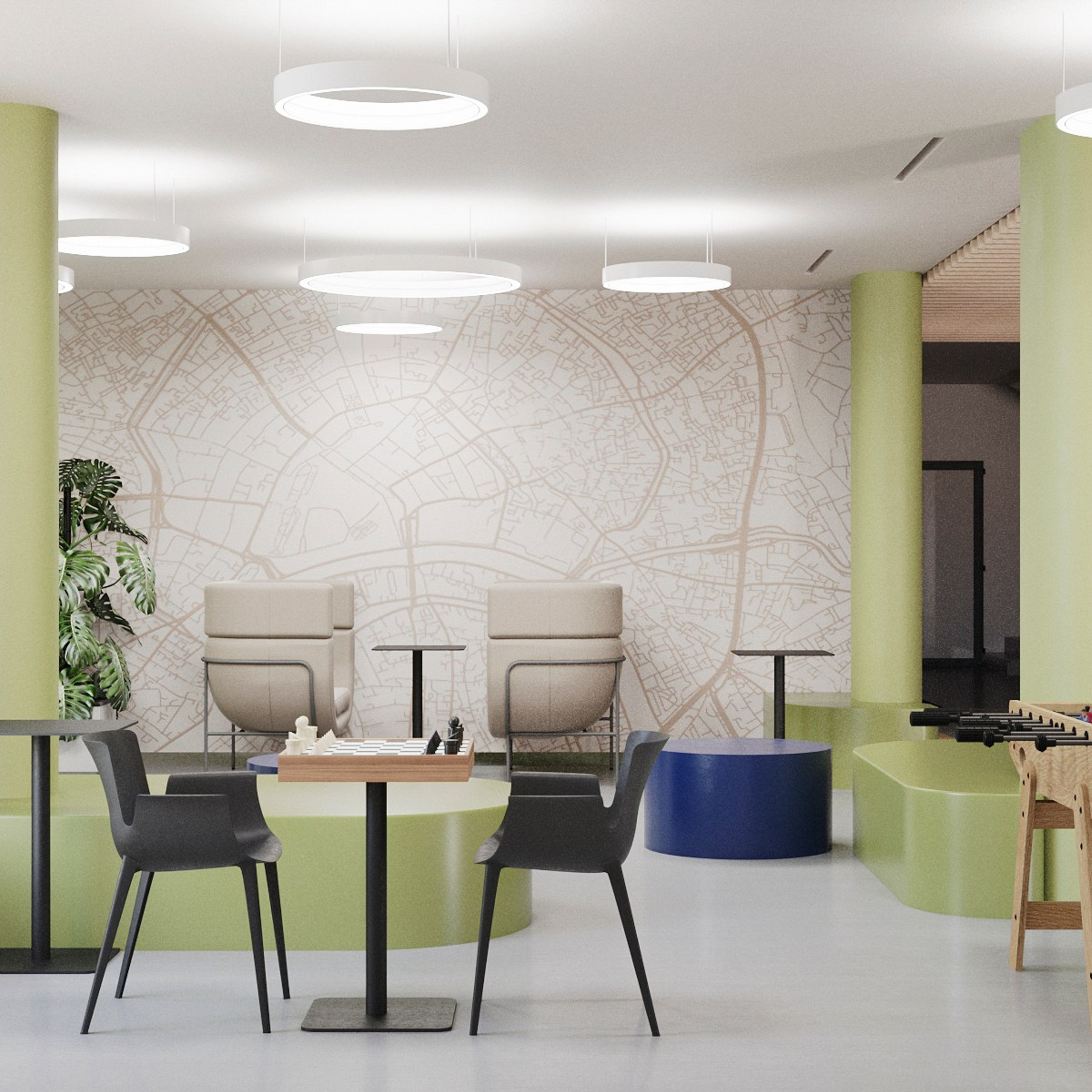 Школа в Подмосковье. Дизайнер интерьеров в Москве Валерия Николаева