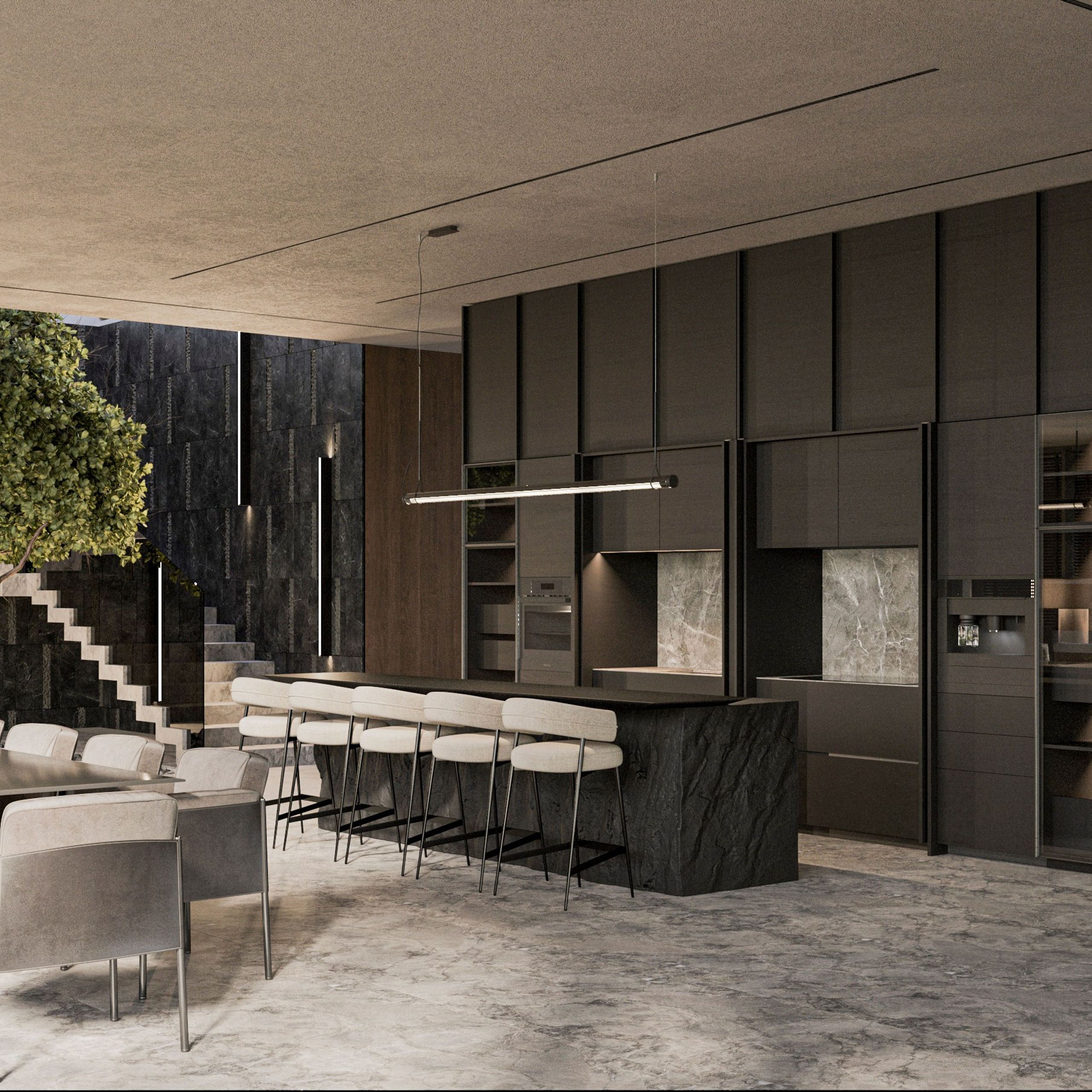 Дом в Подмосковье. Дизайнер интерьеров в Москве Валерия Николаева