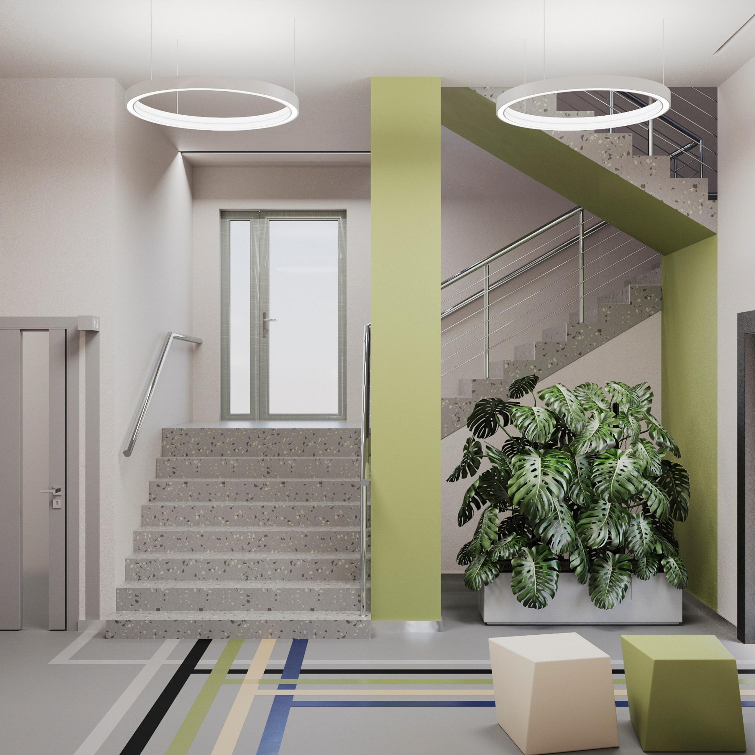 Школа в Подмосковье. Дизайнер интерьеров в Москве Валерия Николаева