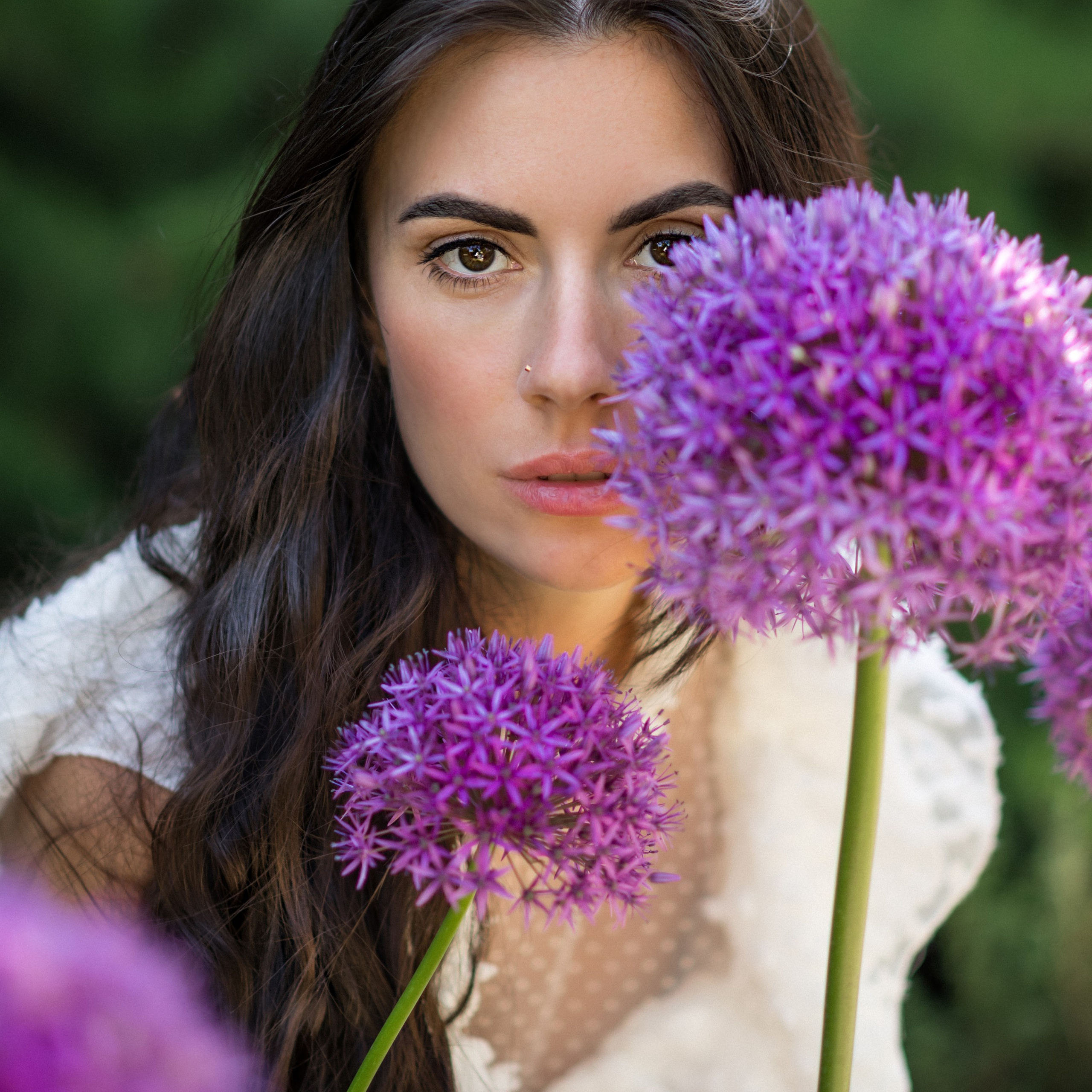 Юлия. Пионовая фотосессия