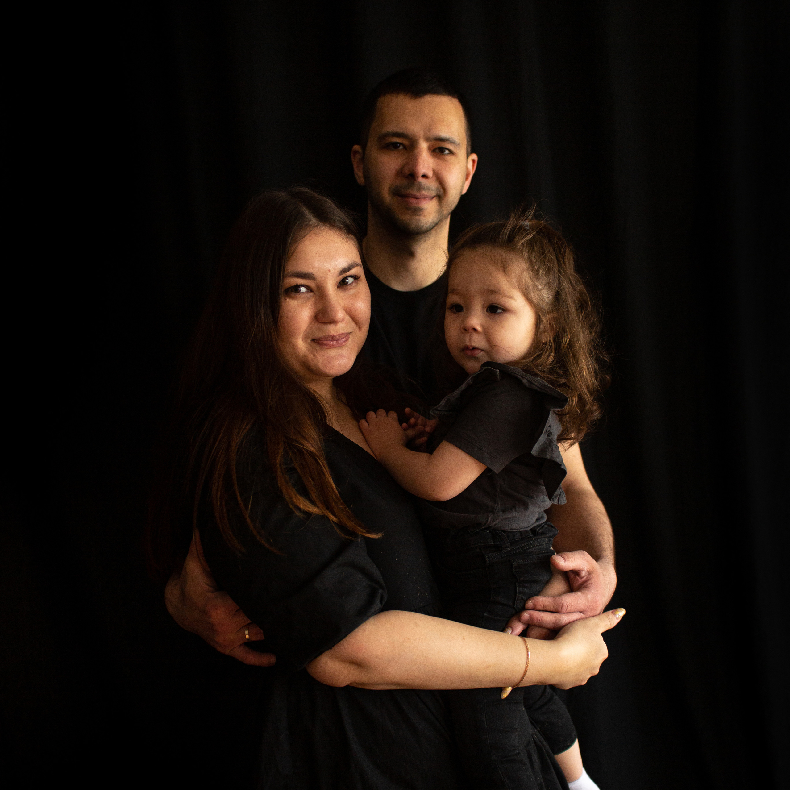 Регина, Дима и принцесса Мия