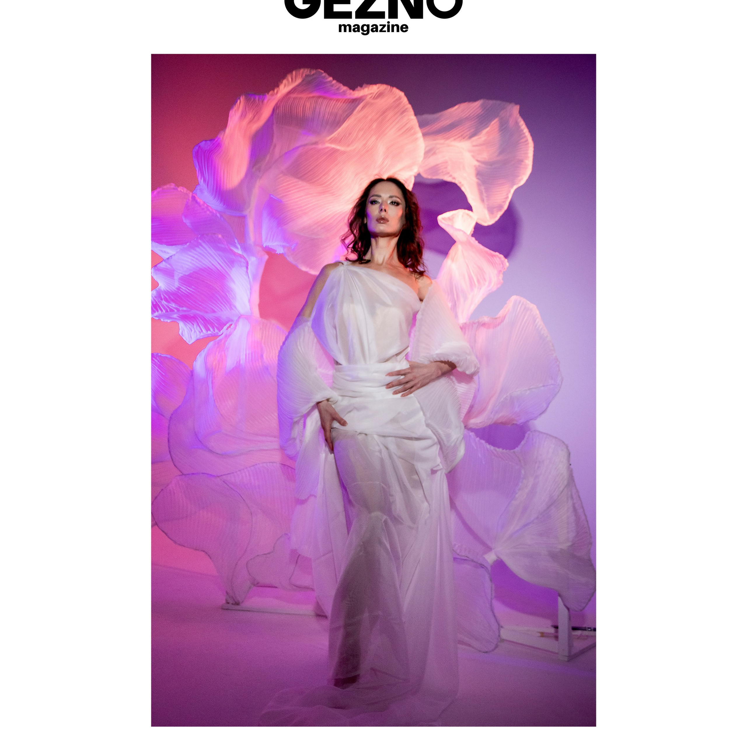 Студийная сьемка. Публикация в GENZO magazine