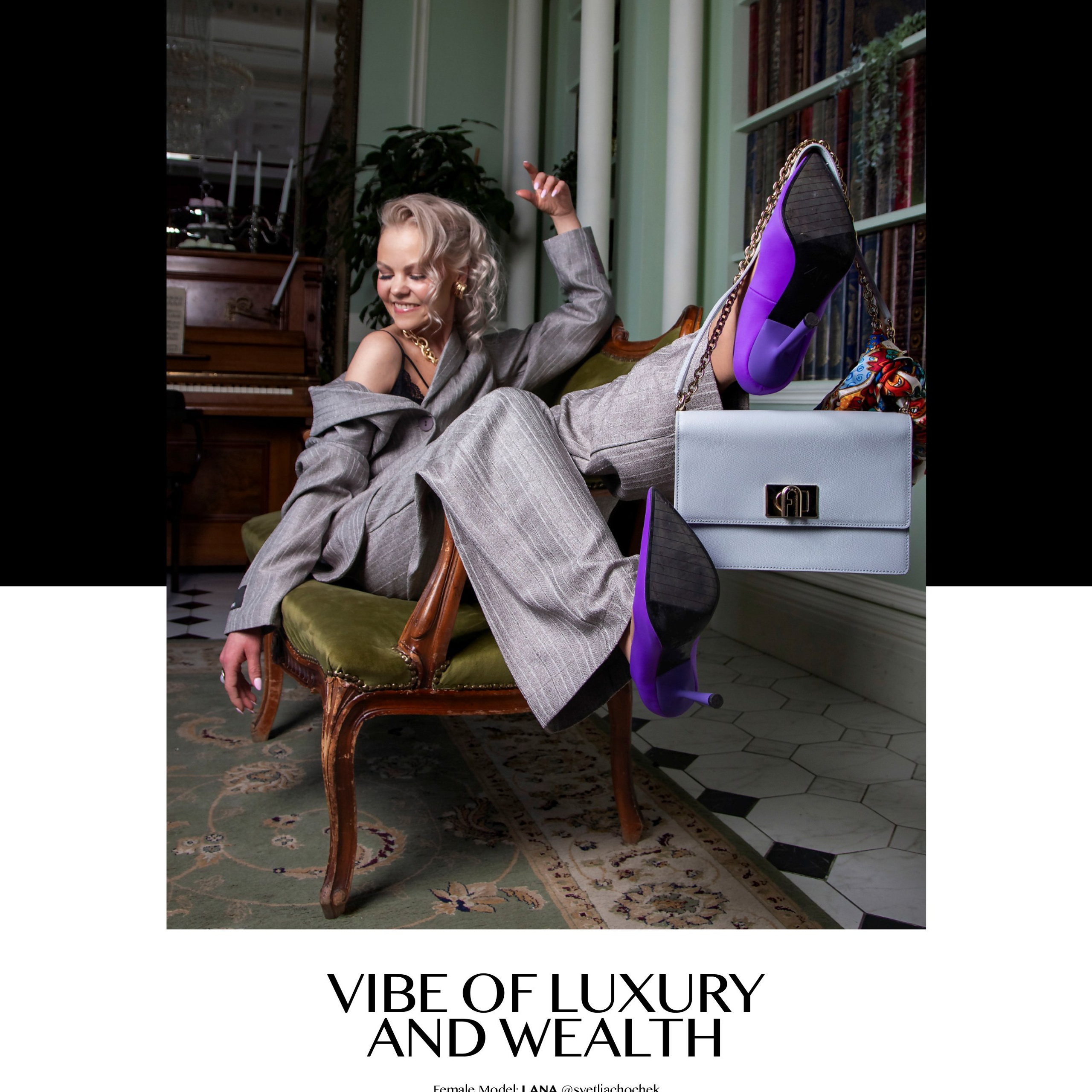 Портретная сьемка в студии. Публикация в журнале ARTELLS