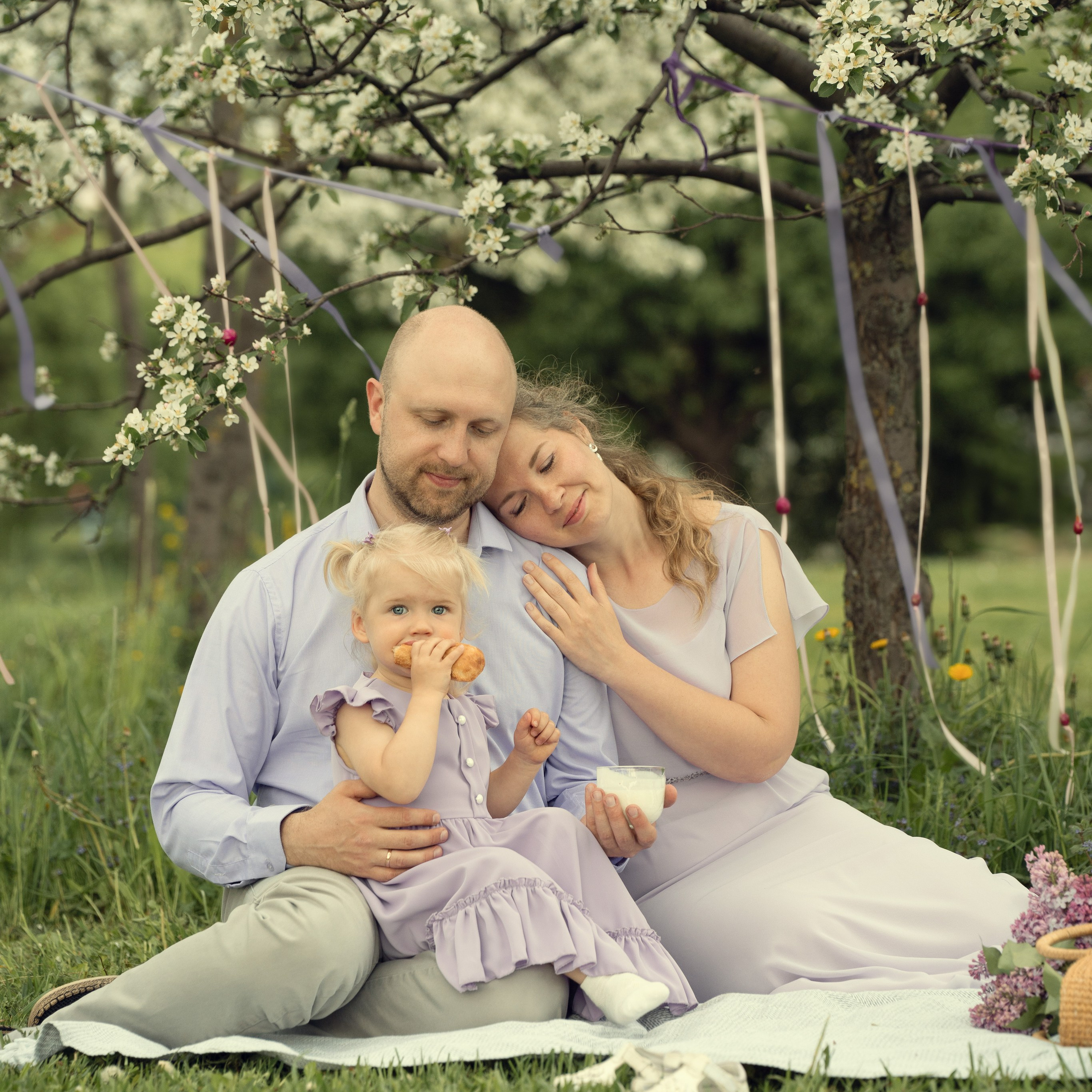 Фотосессия большой семьи