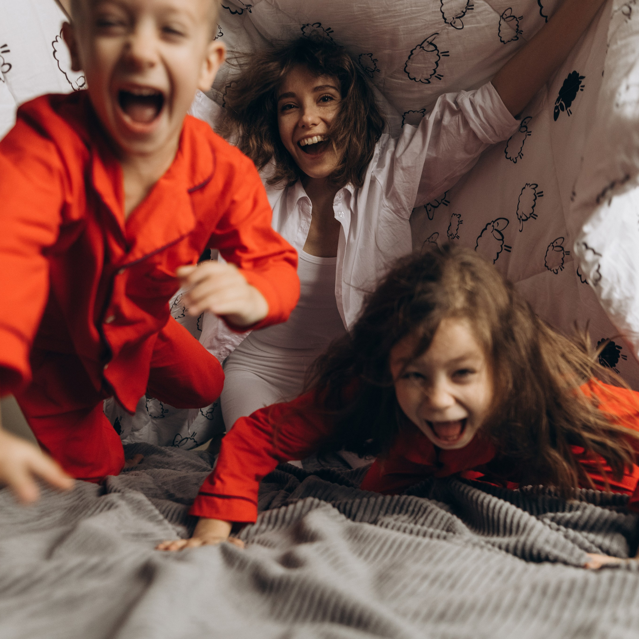 Ксюша, Даша, Миша