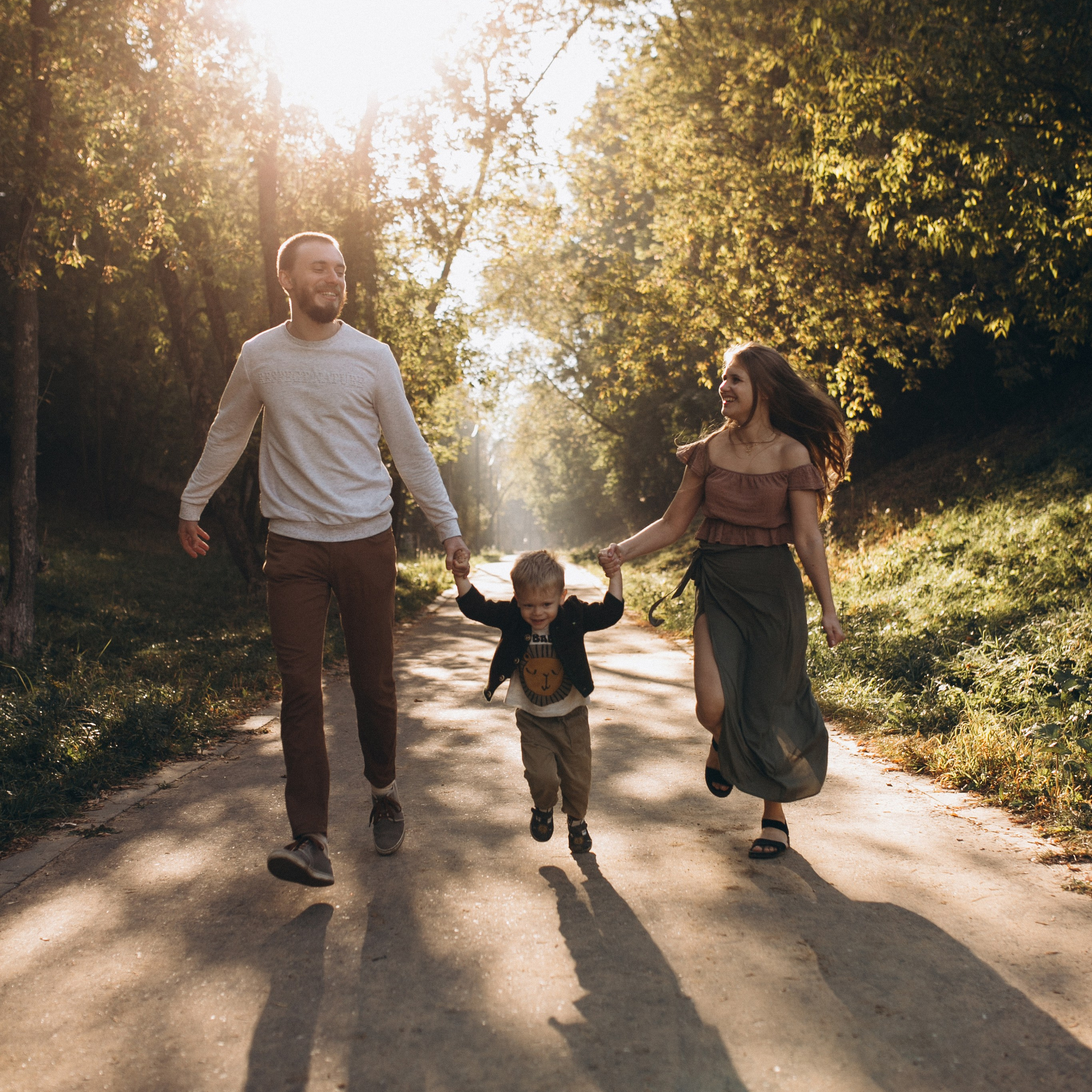 Ксюша, Женя и Артём