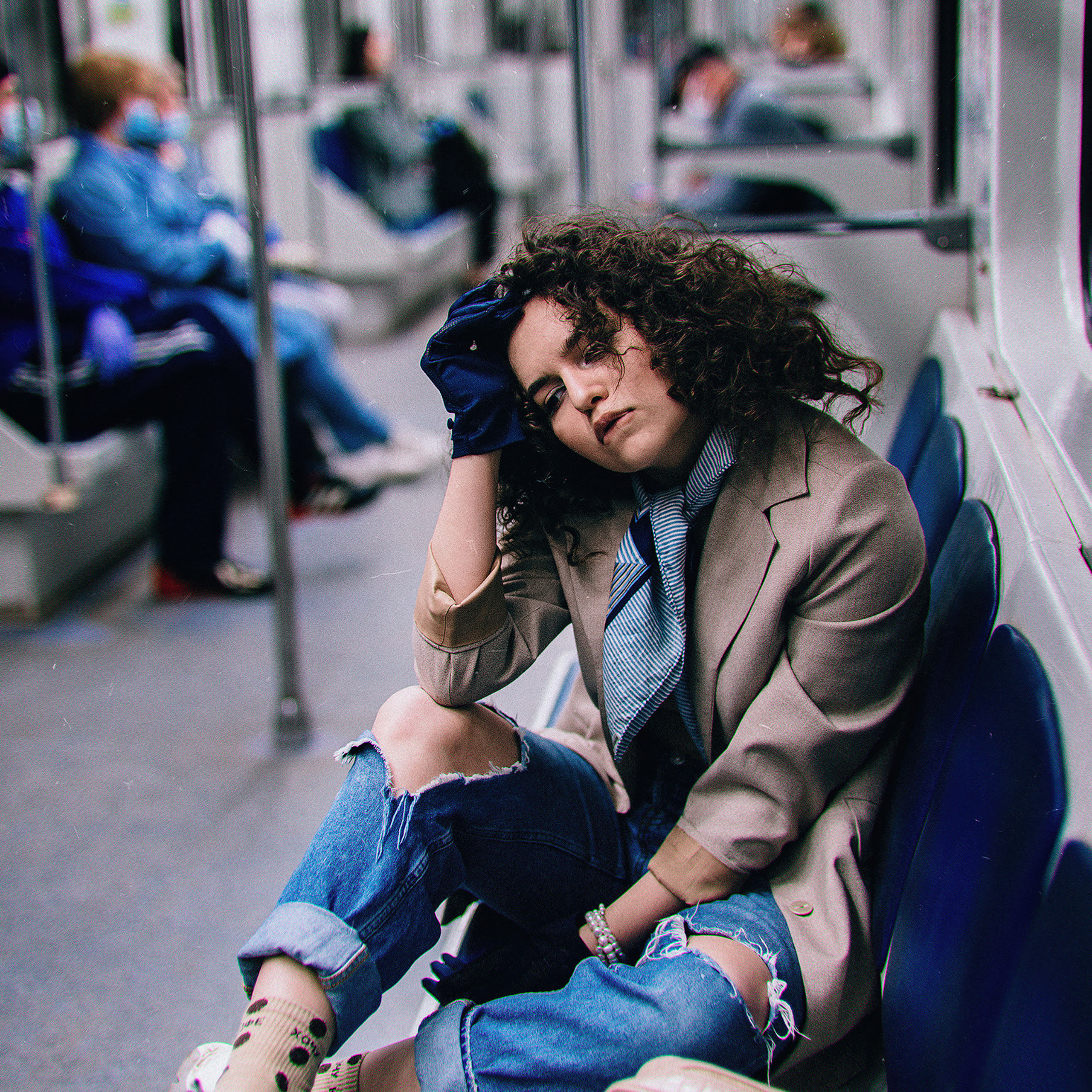 Фотосессия в метро